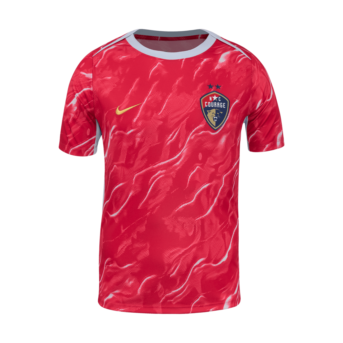 North Carolina Courage 2025 North Carolina Courage 2025 Men's Nike NWSL Short-Sleeve Pre-Match Top