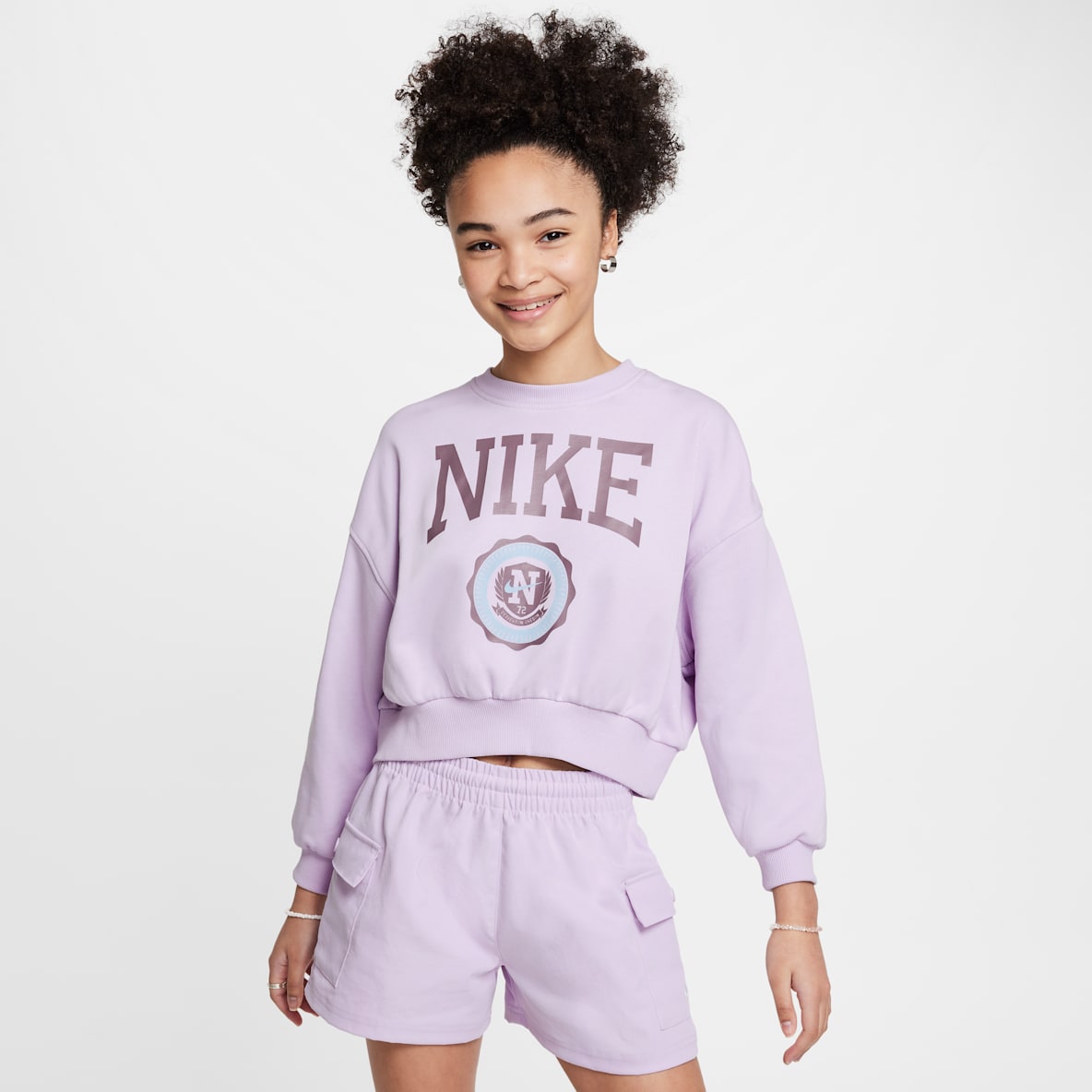 Nike Sportswear Club Nike Sportswear Club Felpa a girocollo in French Terry – Bambina/Ragazza