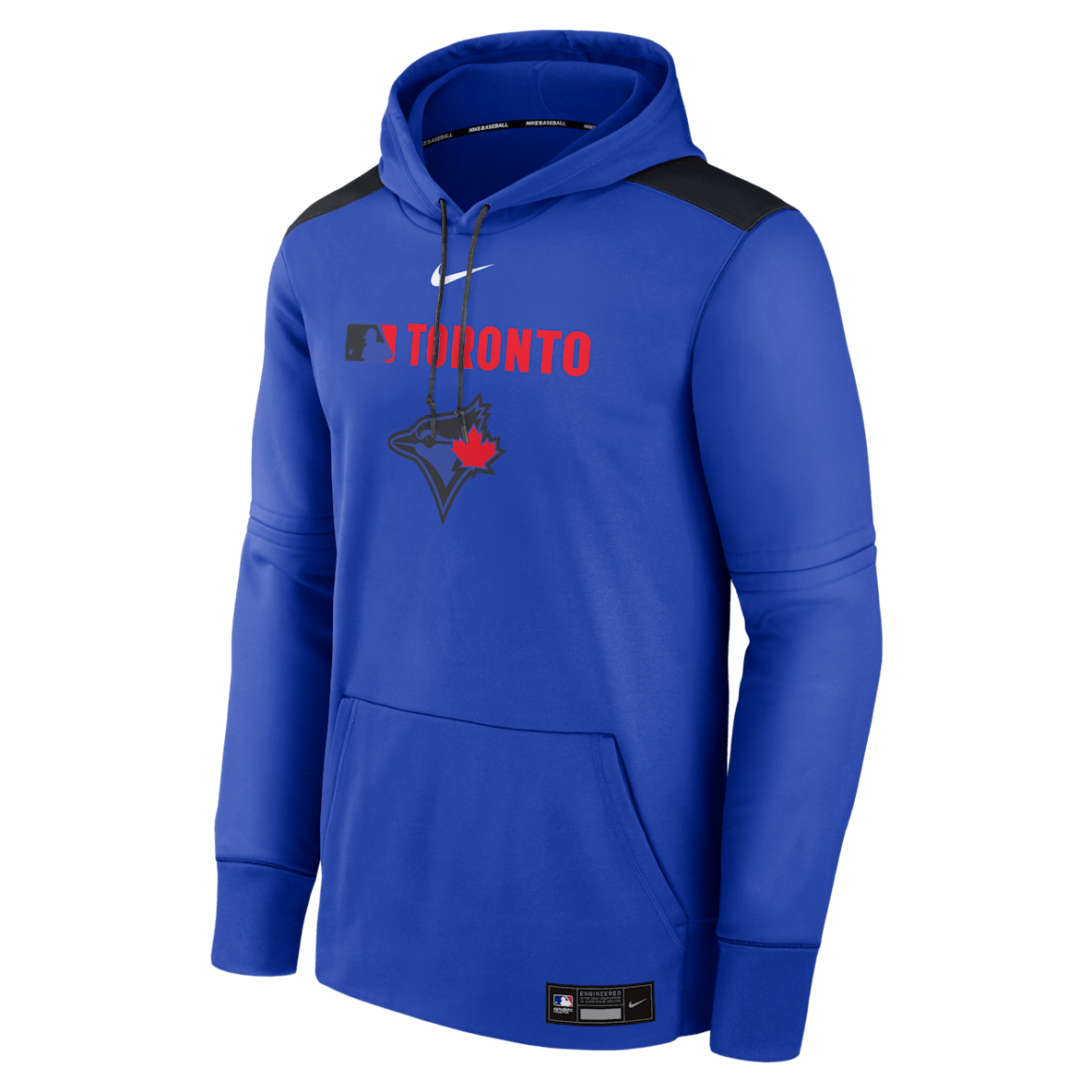 Toronto Blue Jays Authentic Collection City Connect Toronto Blue Jays Authentic Collection City Connect Men's Nike Therma MLB Pullover Hoodie