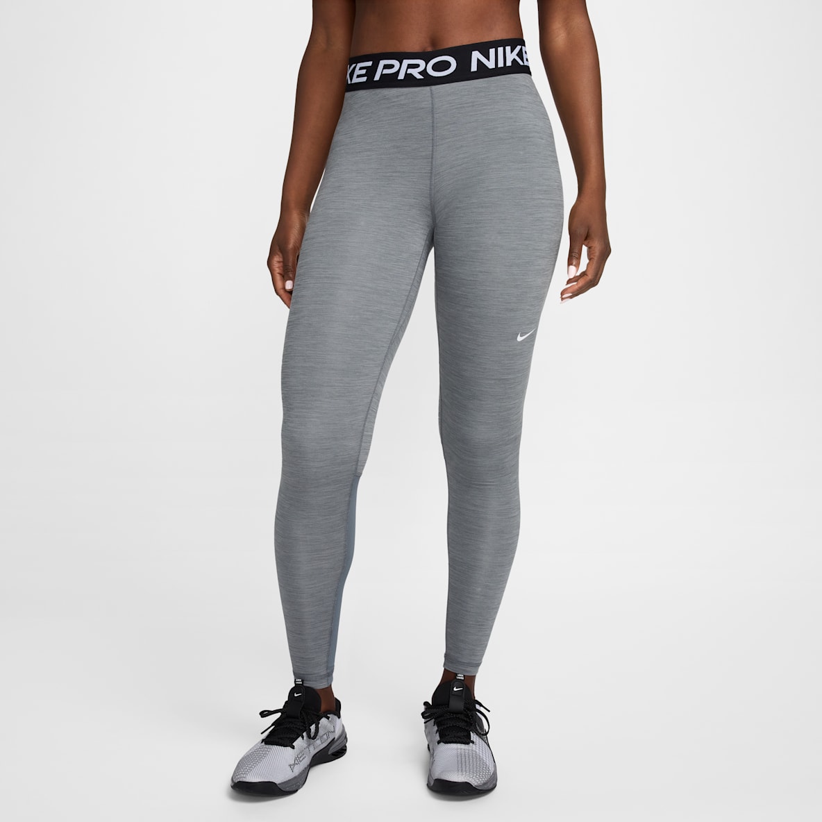 Nike Pro Nike Pro Leggings con paneles de malla de tiro medio para mujer