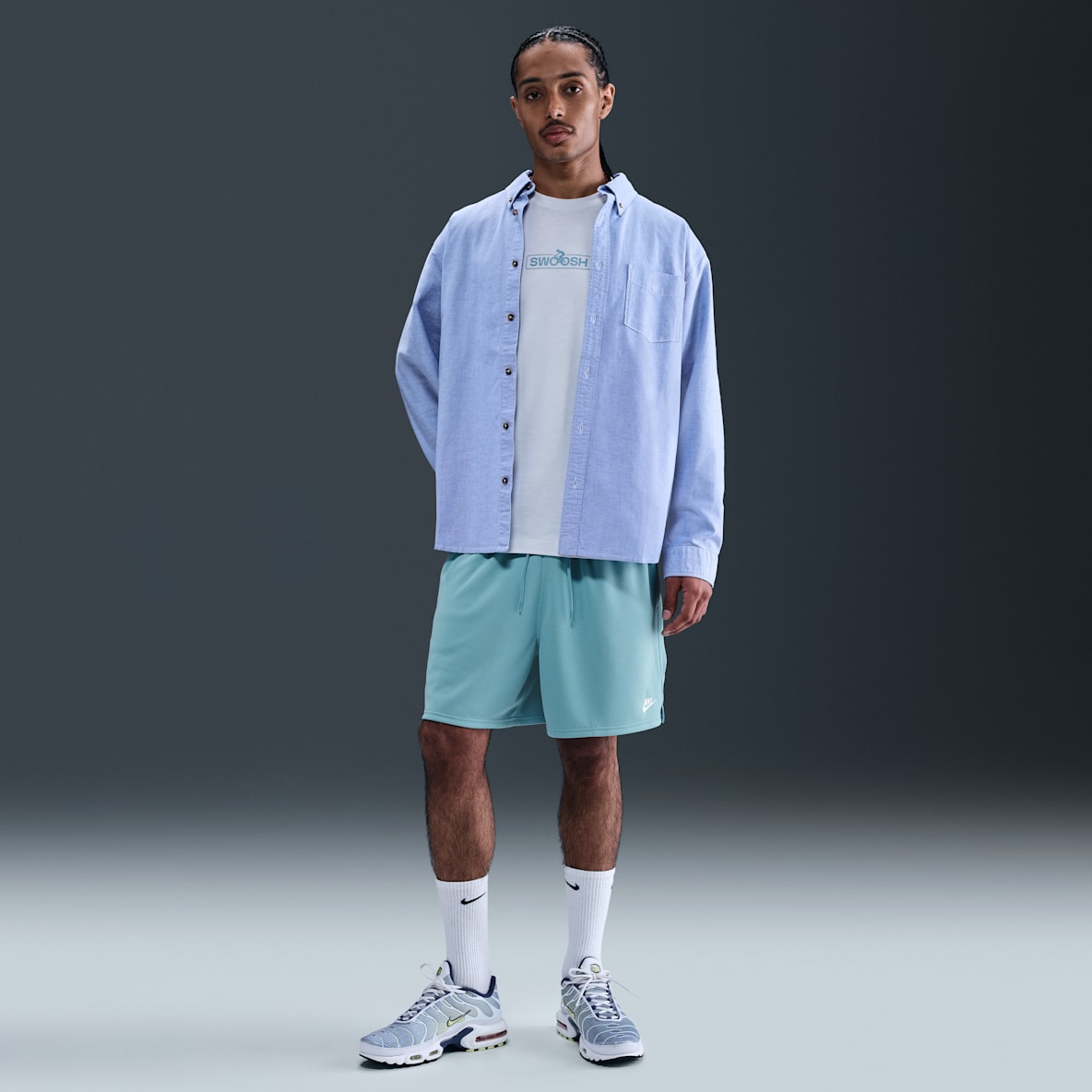 Nike Club Shorts de malla Flow para hombre