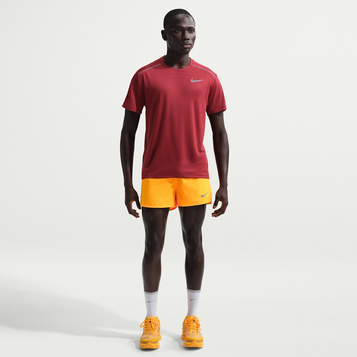 Nike Fast Short de running avec sous-short intégré 8 cm Dri-FIT pour homme