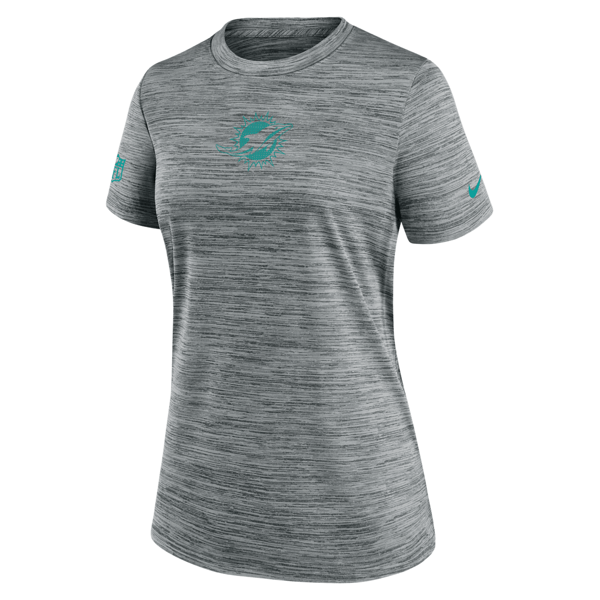 Miami Dolphins Sideline Team Issue Velocity Miami Dolphins Sideline Team Issue Velocity Women's Nike Dri-FIT NFL T-Shirt