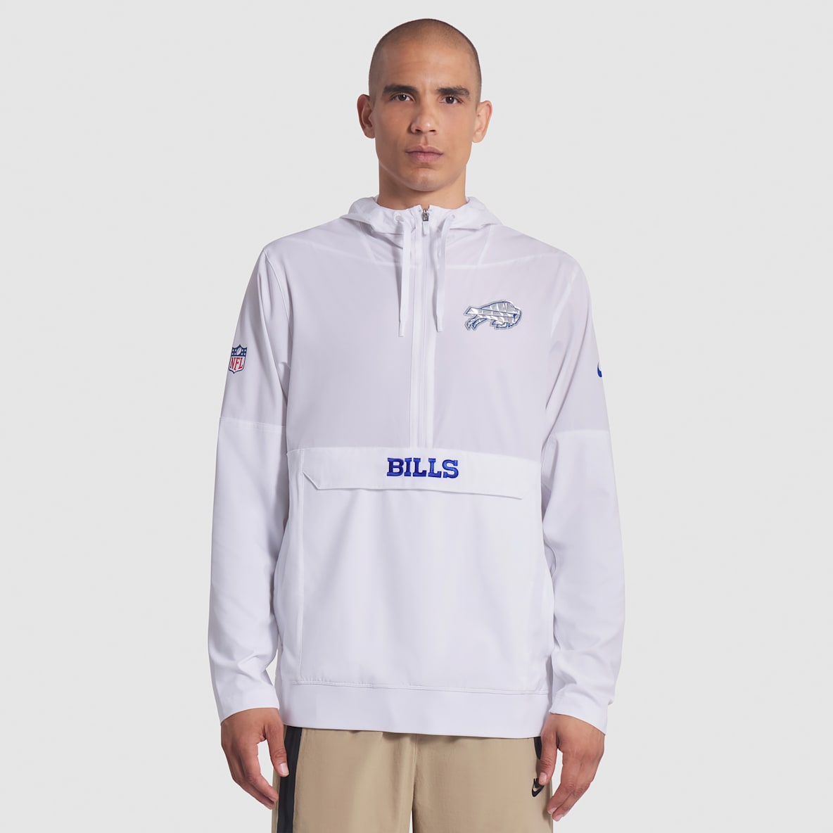 Buffalo Bills Rivalries Collection Sideline Anorak Buffalo Bills Rivalries Collection Sideline Anorak Men's Nike NFL 1/2-Zip Hooded Jacket