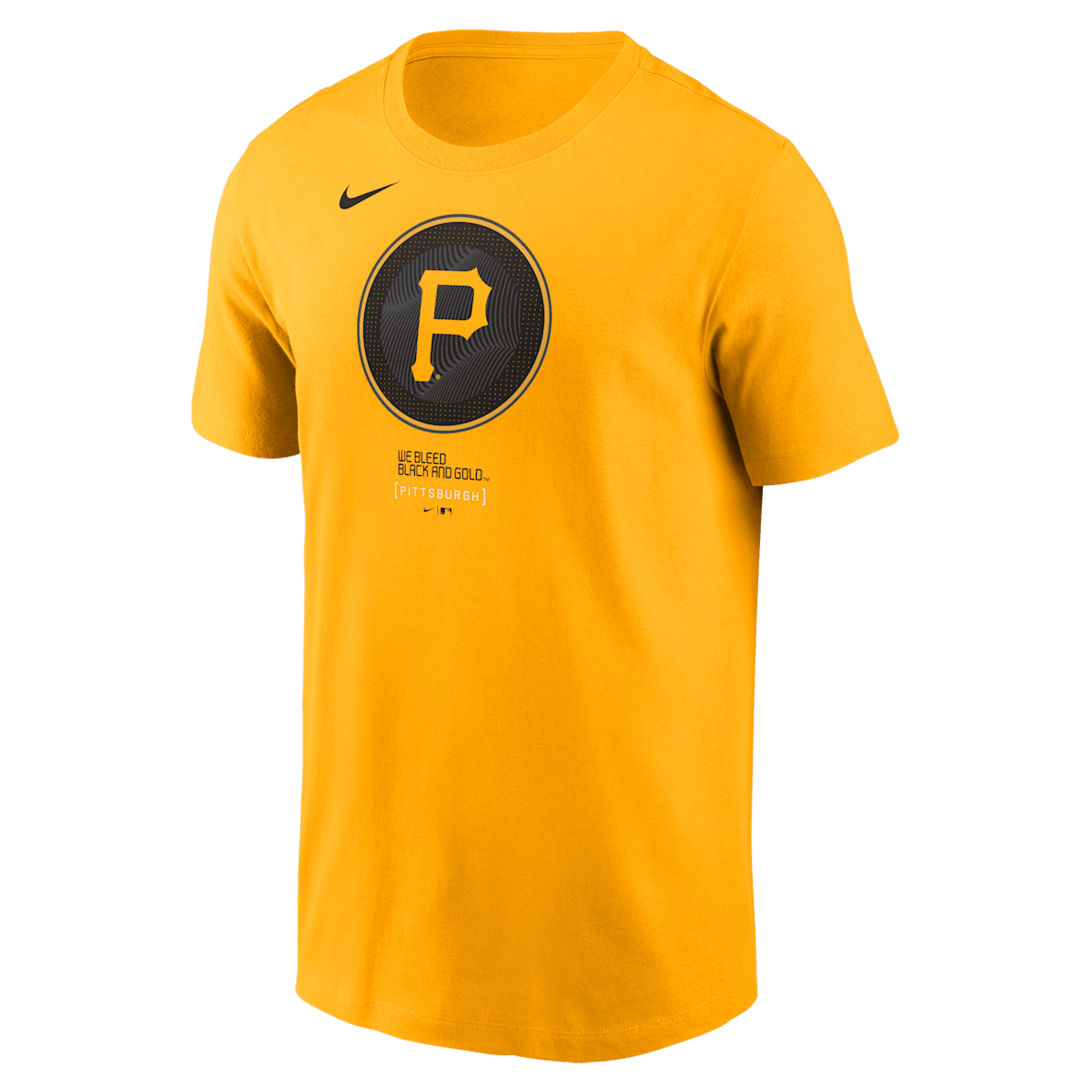 Pittsburgh Pirates City Connect Logo Pittsburgh Pirates City Connect Logo Men's Nike MLB T-Shirt