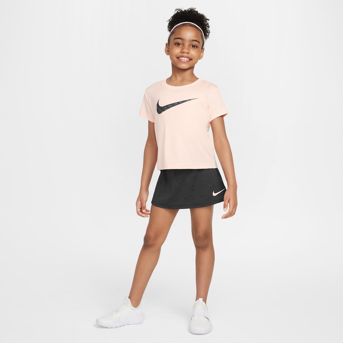 Nike Dri-FIT Nike Dri-FIT Conjunto de dos piezas de scooter de malla Swoosh Motion infantil
