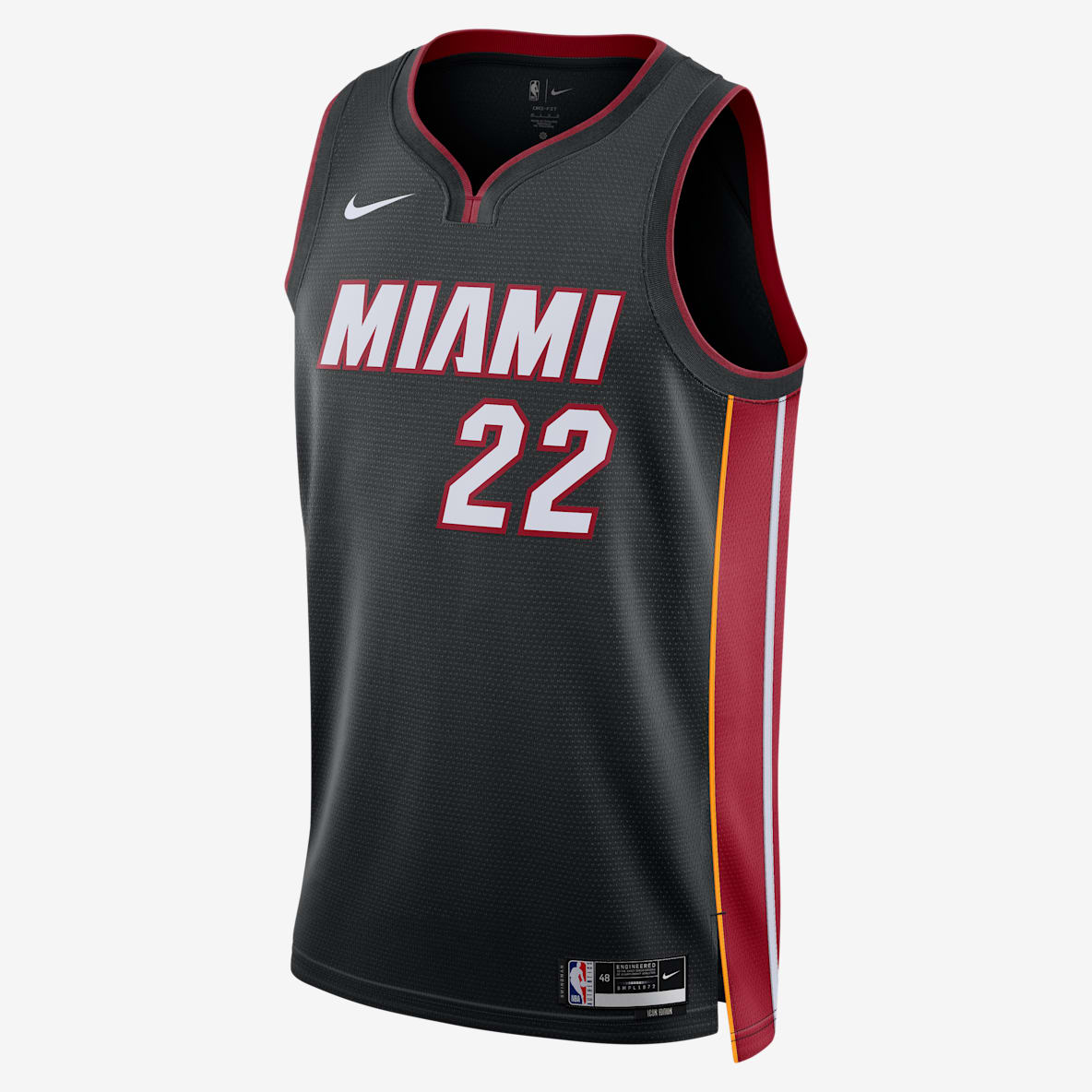 Miami Heat Icon Edition Jersey Nike Dri-FIT de la NBA Swingman para hombre