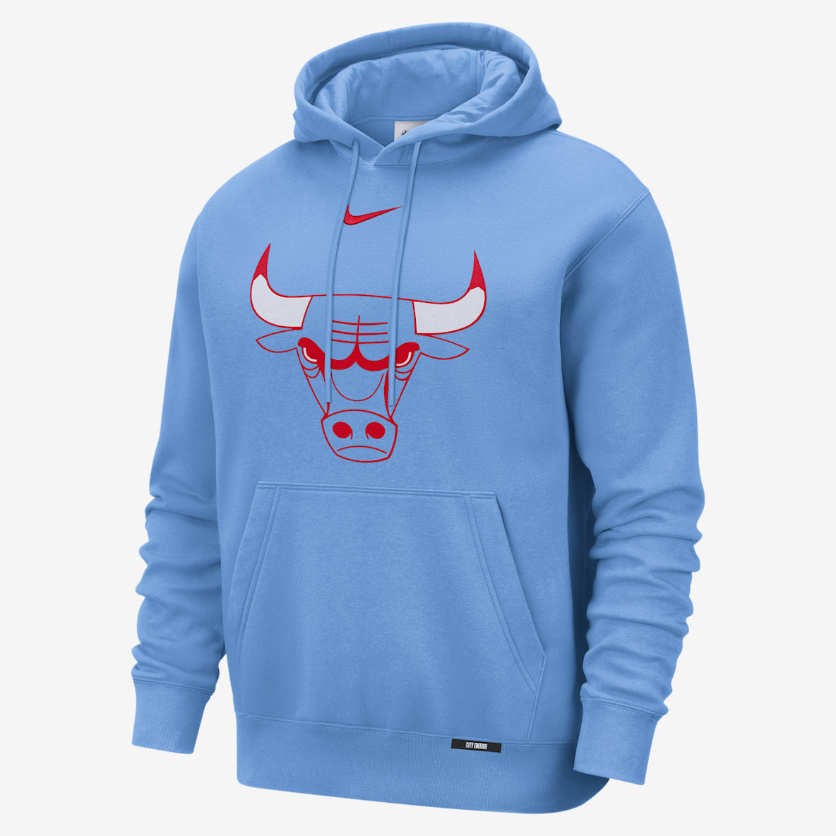 Chicago Bulls City Edition Men's Nike Club Hoodie