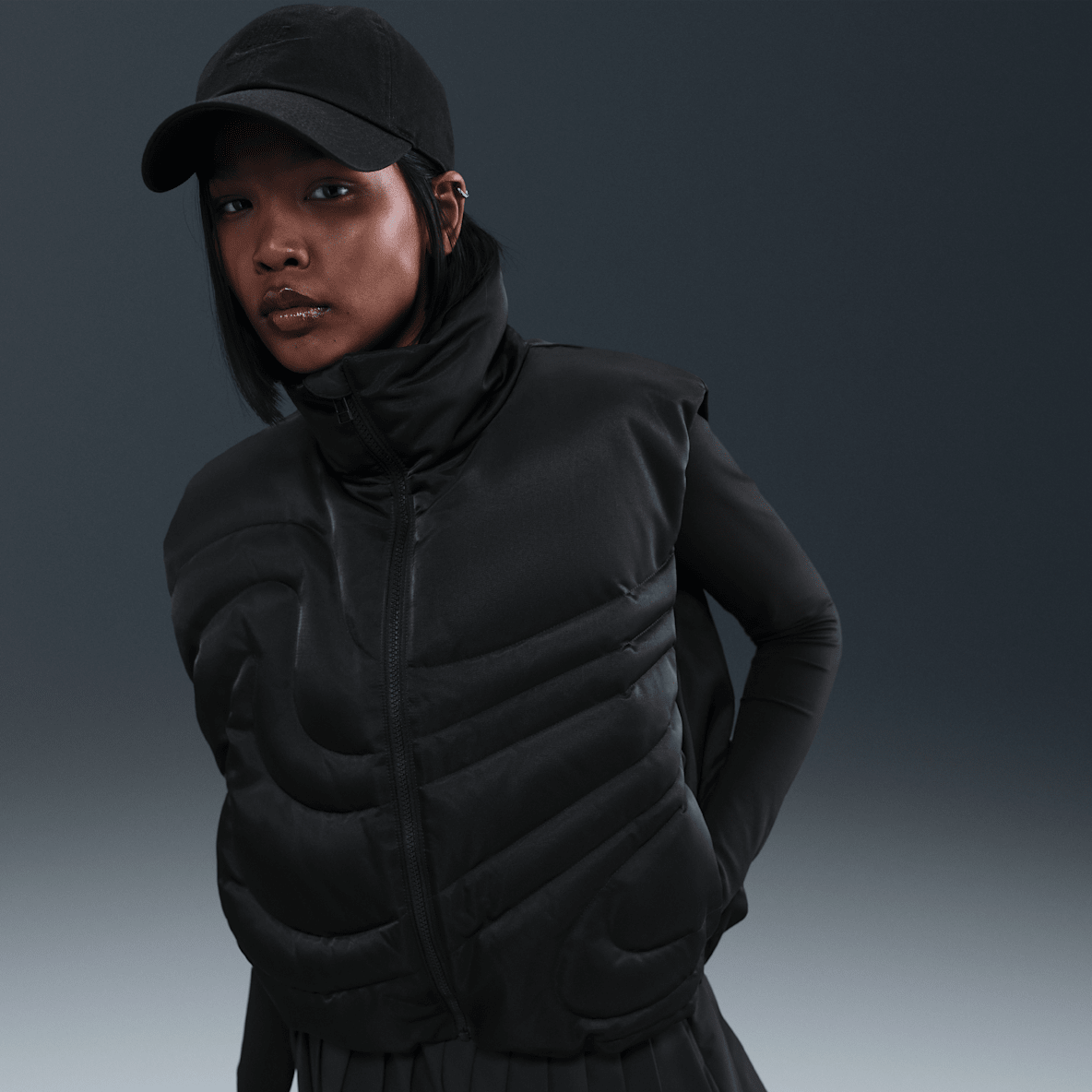 Nike Sportswear Swoosh Series Nike Sportswear Swoosh Series Oversize Kesimli Dolgulu Kadın Yeleği