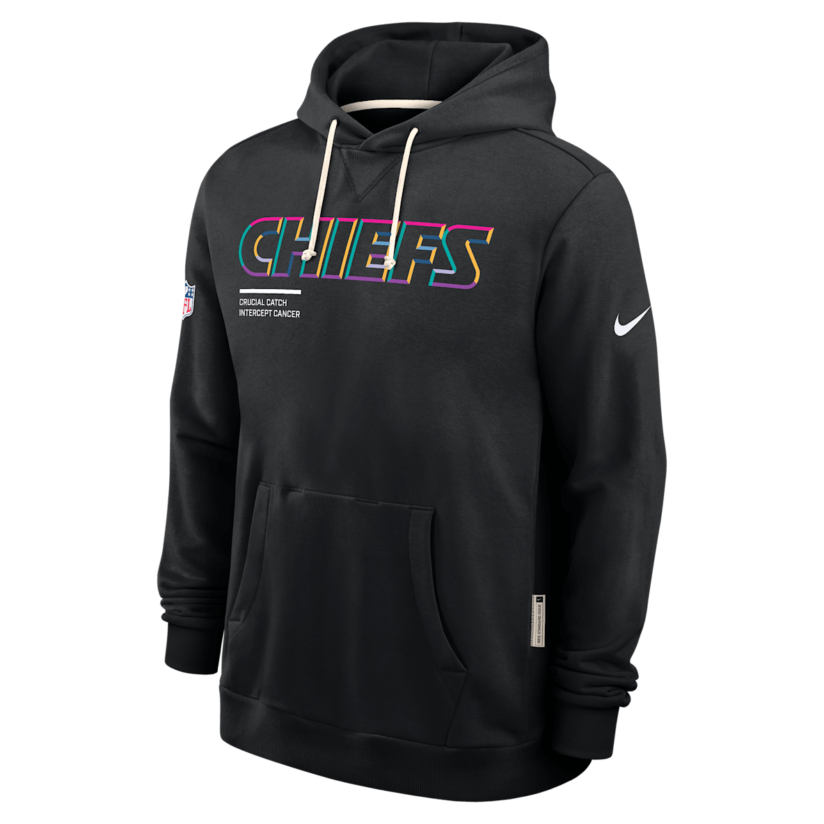 Kansas City Chiefs Crucial Catch Sideline Kansas City Chiefs Crucial Catch Sideline Men's Nike Dri-FIT NFL Pullover Hoodie