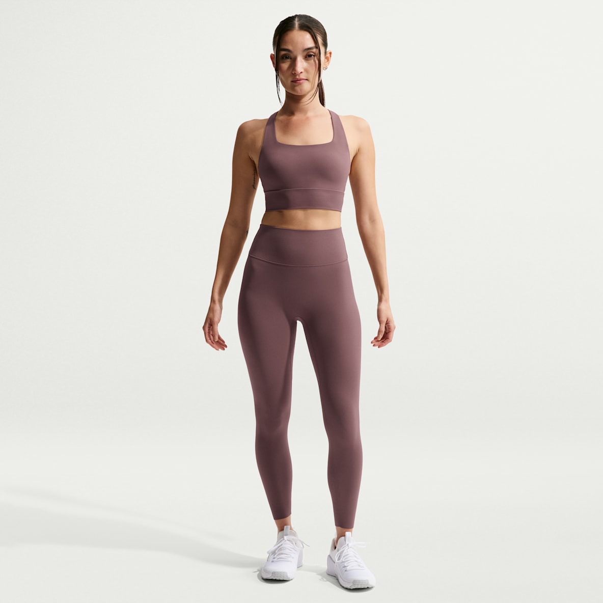 Nike Zenvy Women's High-Waisted 7/8 Leggings with No Front Seam