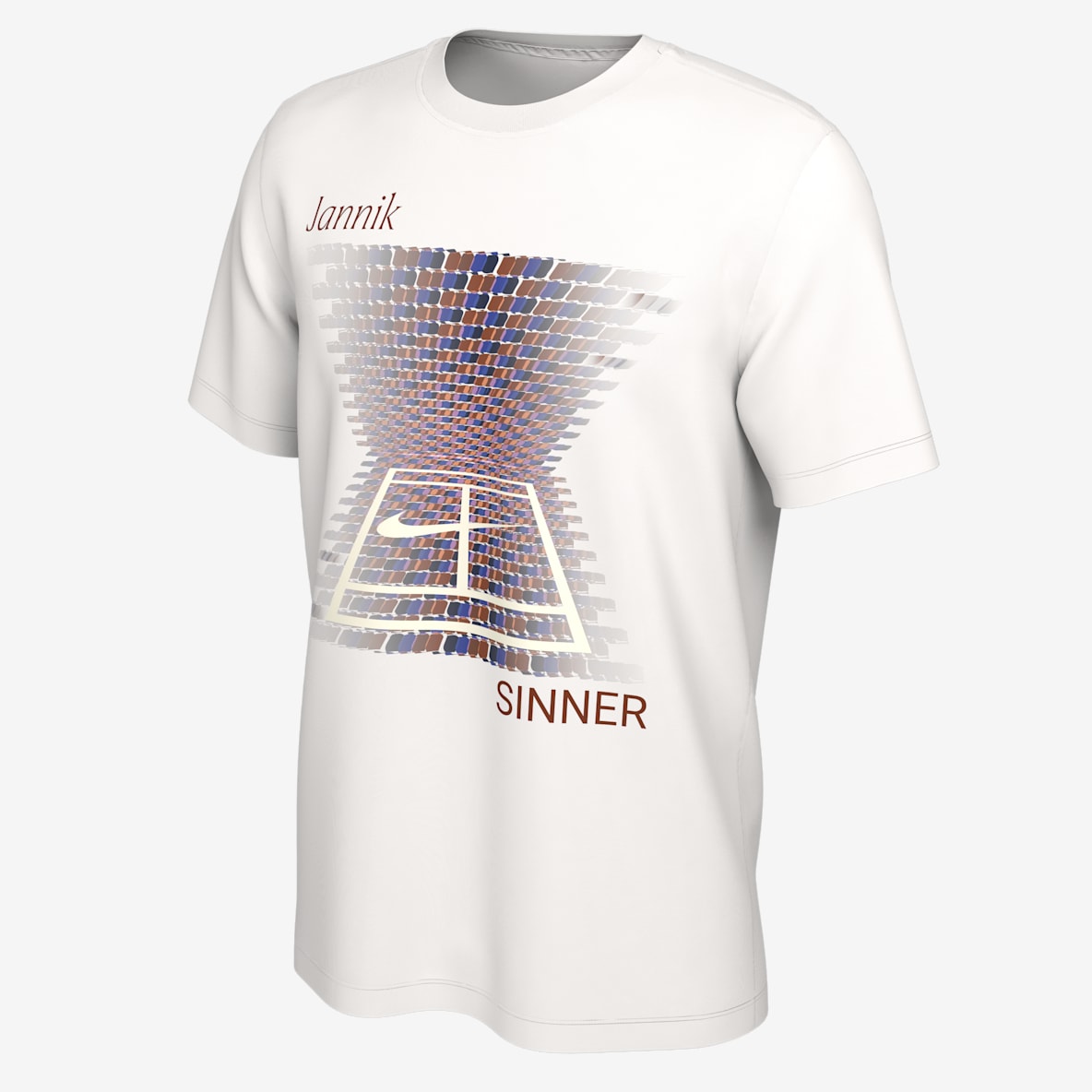 Jannik Sinner Jannik Sinner Nike Tennis T-shirt voor heren