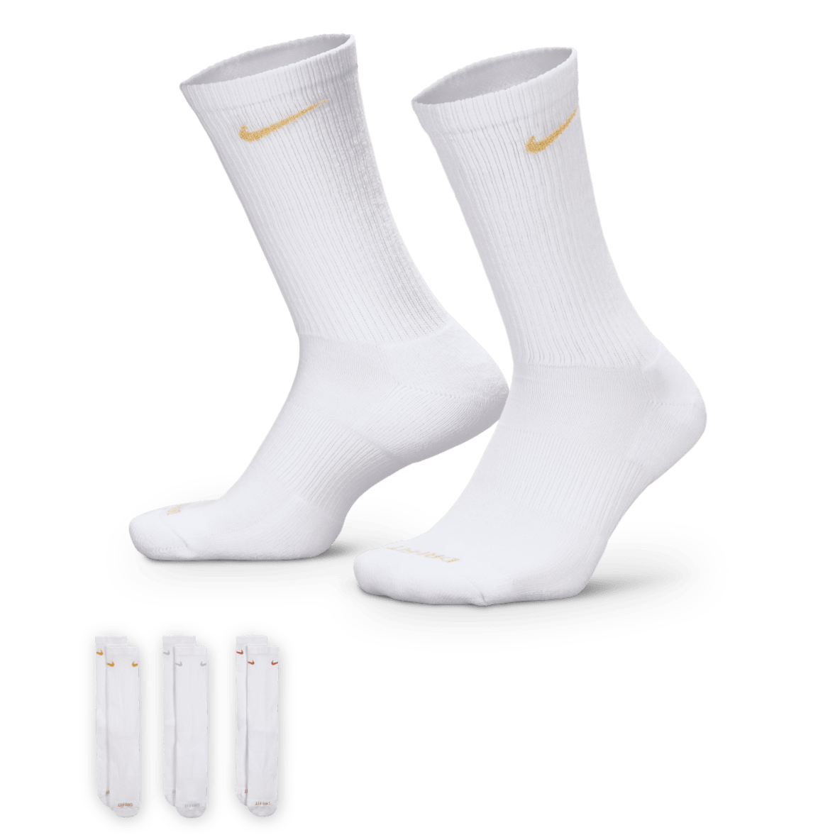 Nike Everyday Plus Cushioned Klasyczne skarpety treningowe (3 pary)
