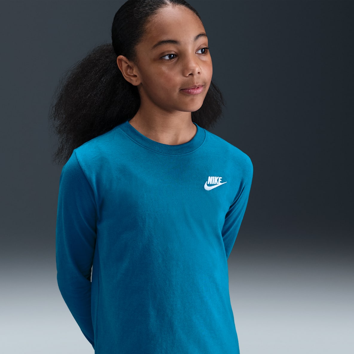 Nike Sportswear Big Kids' Long-Sleeve T-Shirt