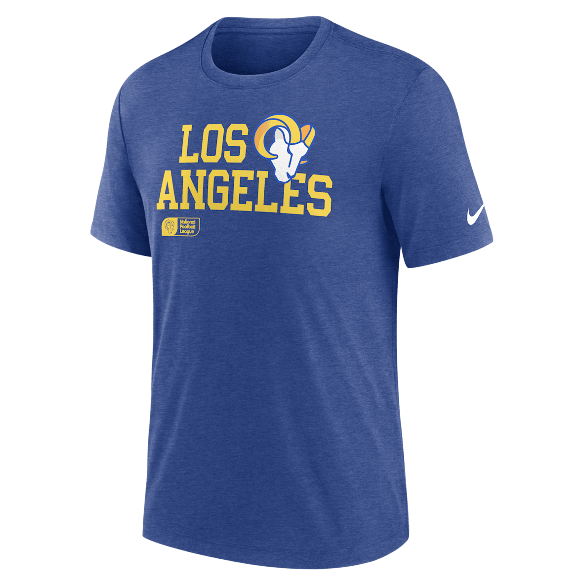 Los Angeles Rams Overlap Lockup Los Angeles Rams Overlap Lockup Men's Nike NFL T-Shirt