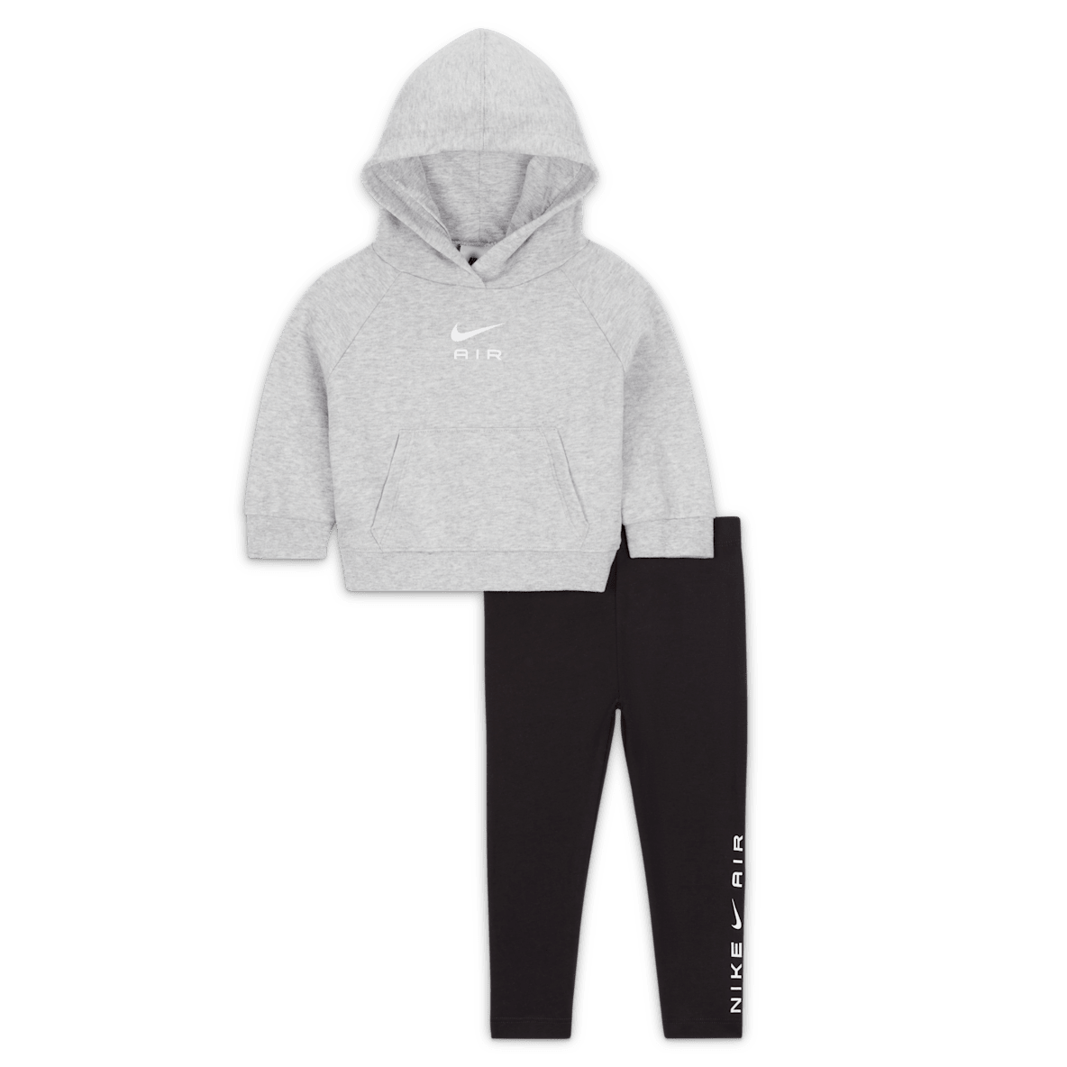 Nike Nike Conjunto de leggings y sudadera con gorro para bebé (de 12 a 24 meses)