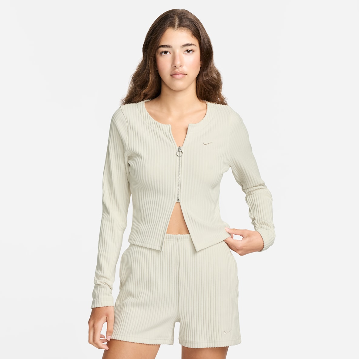 Nike Sportswear Chill Rib Nike Sportswear Chill Rib Women's Slim Full-Zip Cardigan