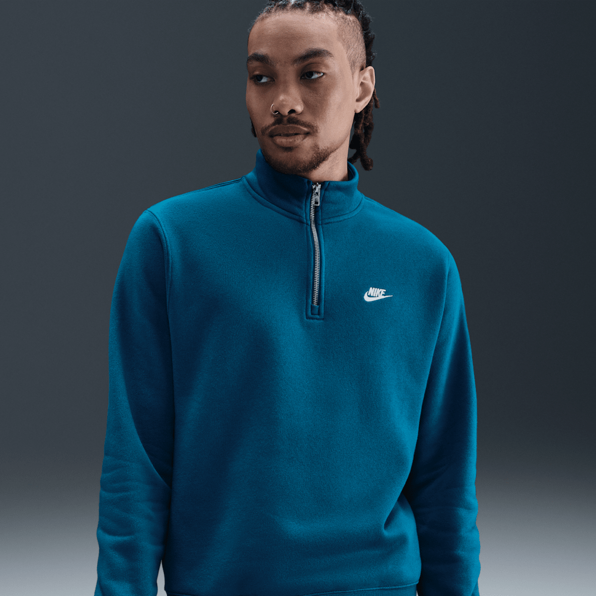 Nike Sportswear Club Nike Sportswear Club Men's 1/2-Zip Fleece Top