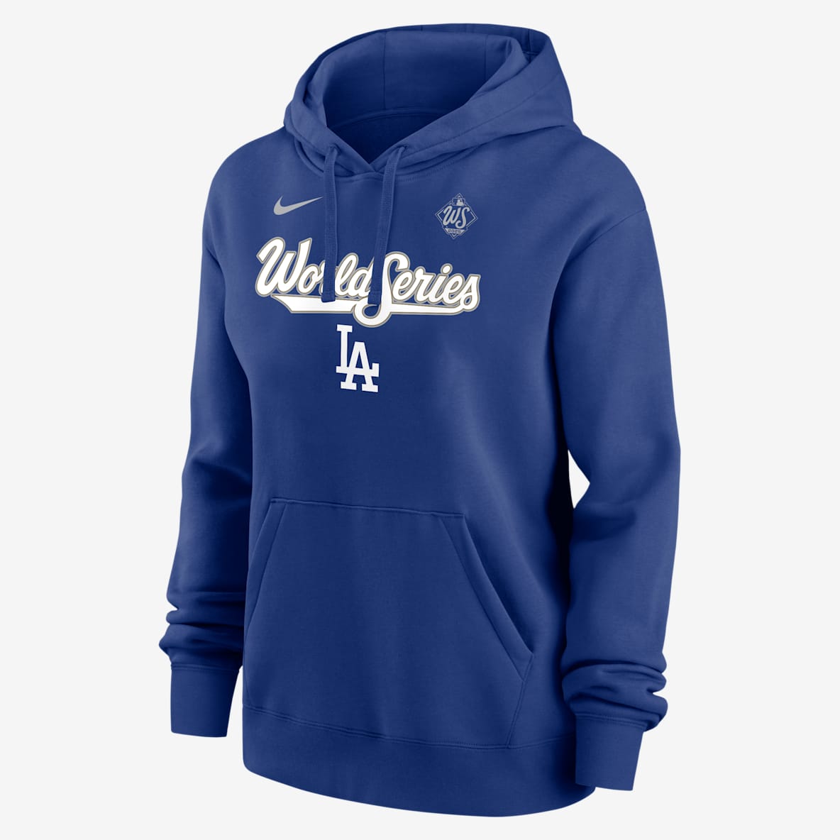 Los Angeles Dodgers 2025 World Series Participant Authentic Collection Los Angeles Dodgers 2025 World Series Participant Authentic Collection Women's Nike MLB Pullover Hoodie