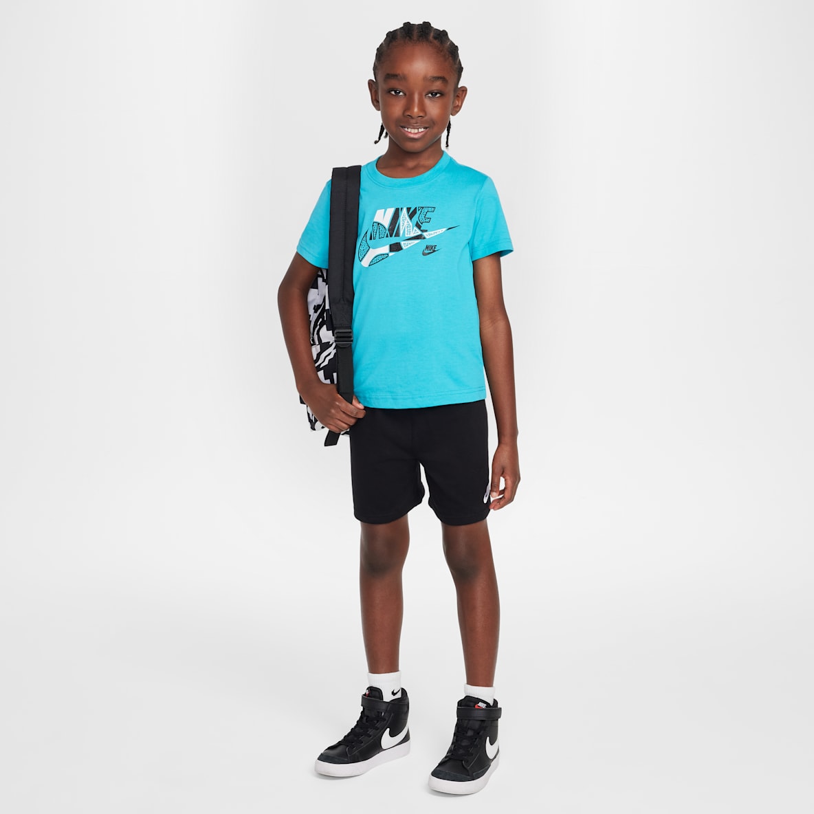 Nike Sportswear "Outside the Lines" Nike Sportswear "Outside the Lines" Little Kids' 2-Piece French Terry Shorts Set