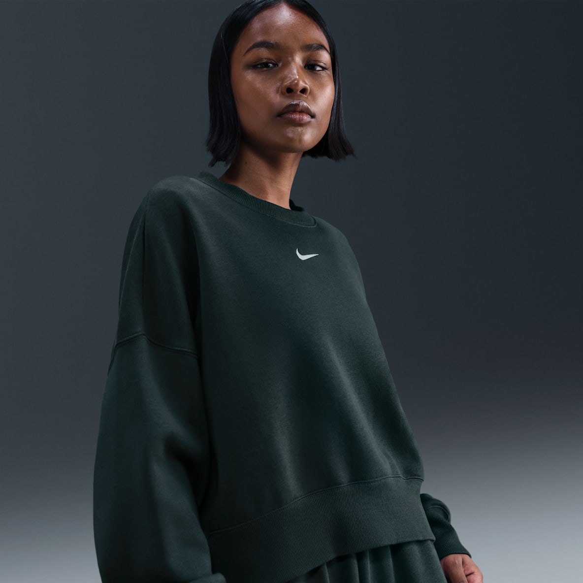 Nike Sportswear Phoenix Fleece Nike Sportswear Phoenix Fleece Women's Over-Oversized Crew-Neck Sweatshirt