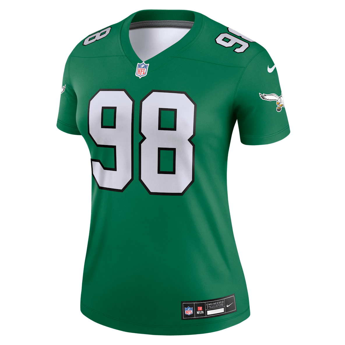 Jalen Carter Philadelphia Eagles Jalen Carter Philadelphia Eagles Women's Nike Dri-FIT NFL Legend Jersey