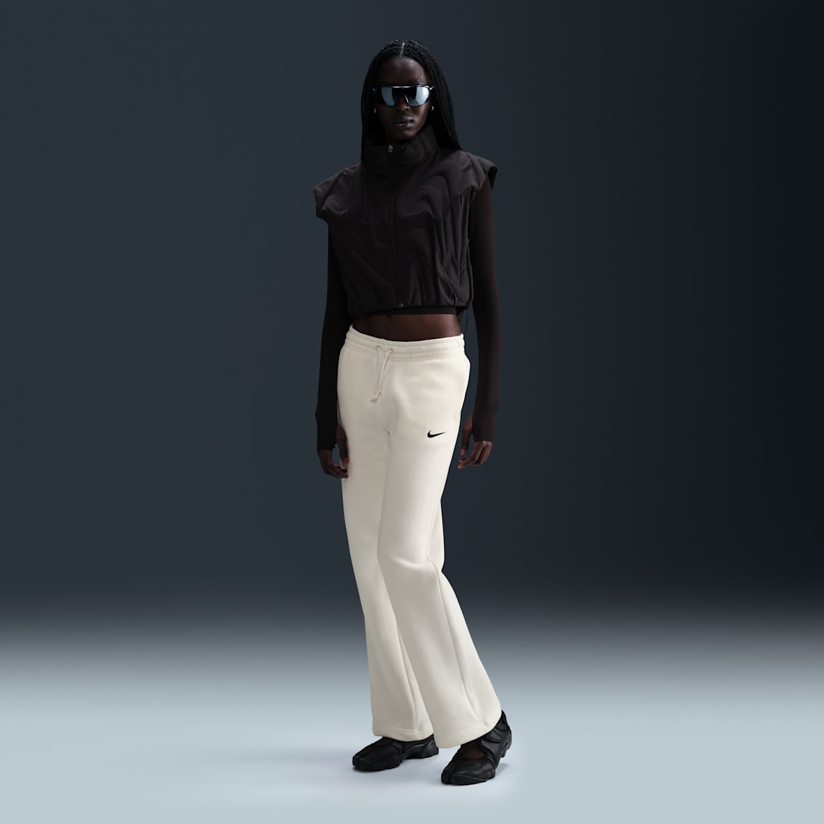 Nike Sportswear Phoenix Fleece Nike Sportswear Phoenix Fleece Women's Mid-Rise Open-Hem Pants