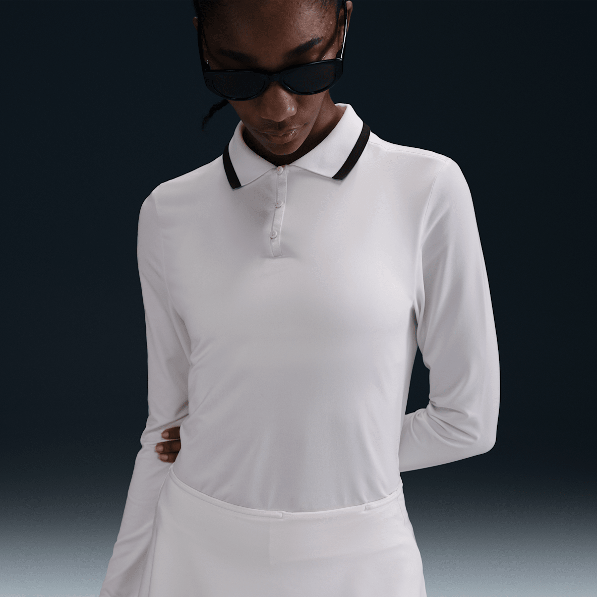 Nike Tour Nike Tour Women's Dri-FIT UV Protection Long-Sleeve Golf Polo