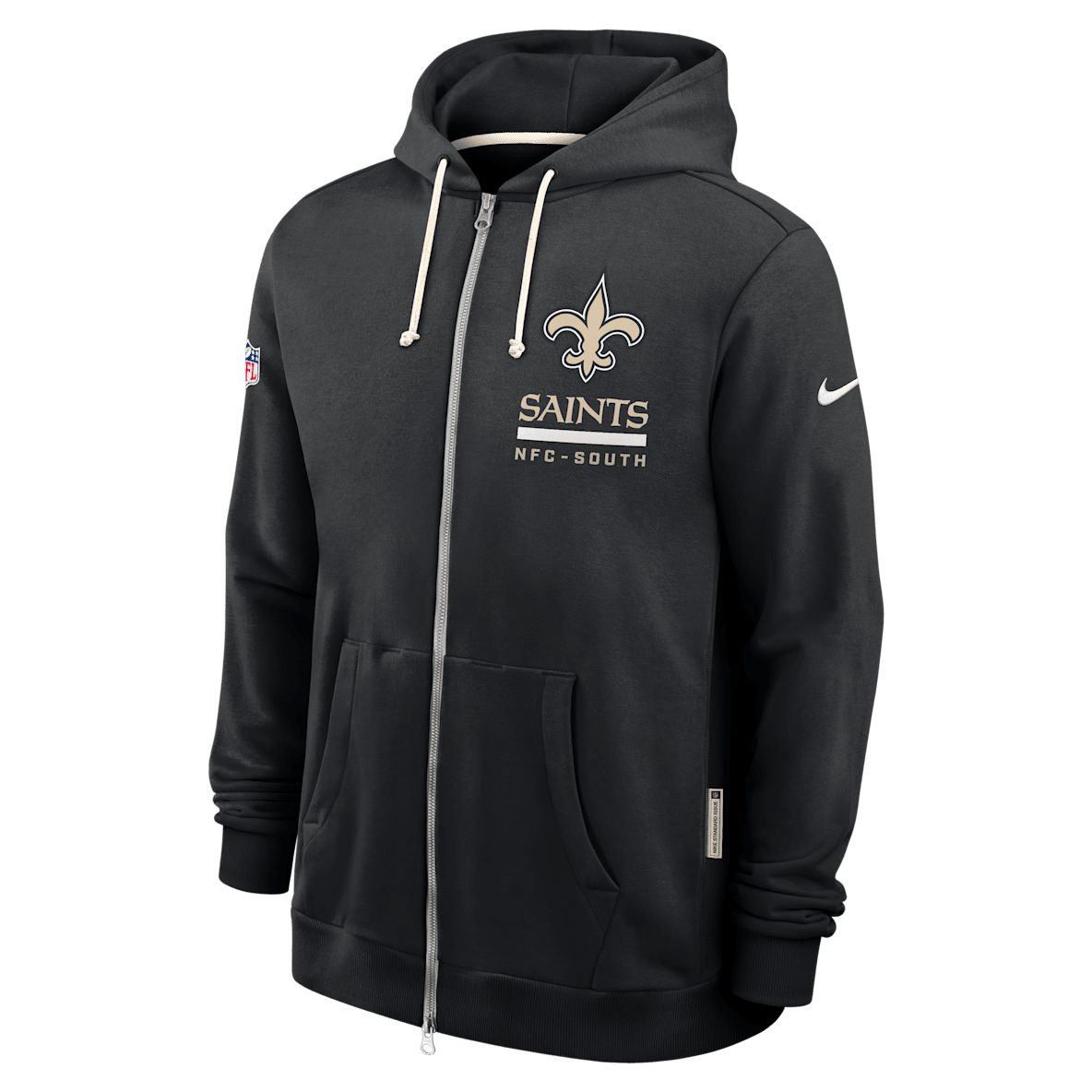 New Orleans Saints Utility Player Sideline New Orleans Saints Utility Player Sideline Men's Nike Dri-FIT NFL Full-Zip Hoodie