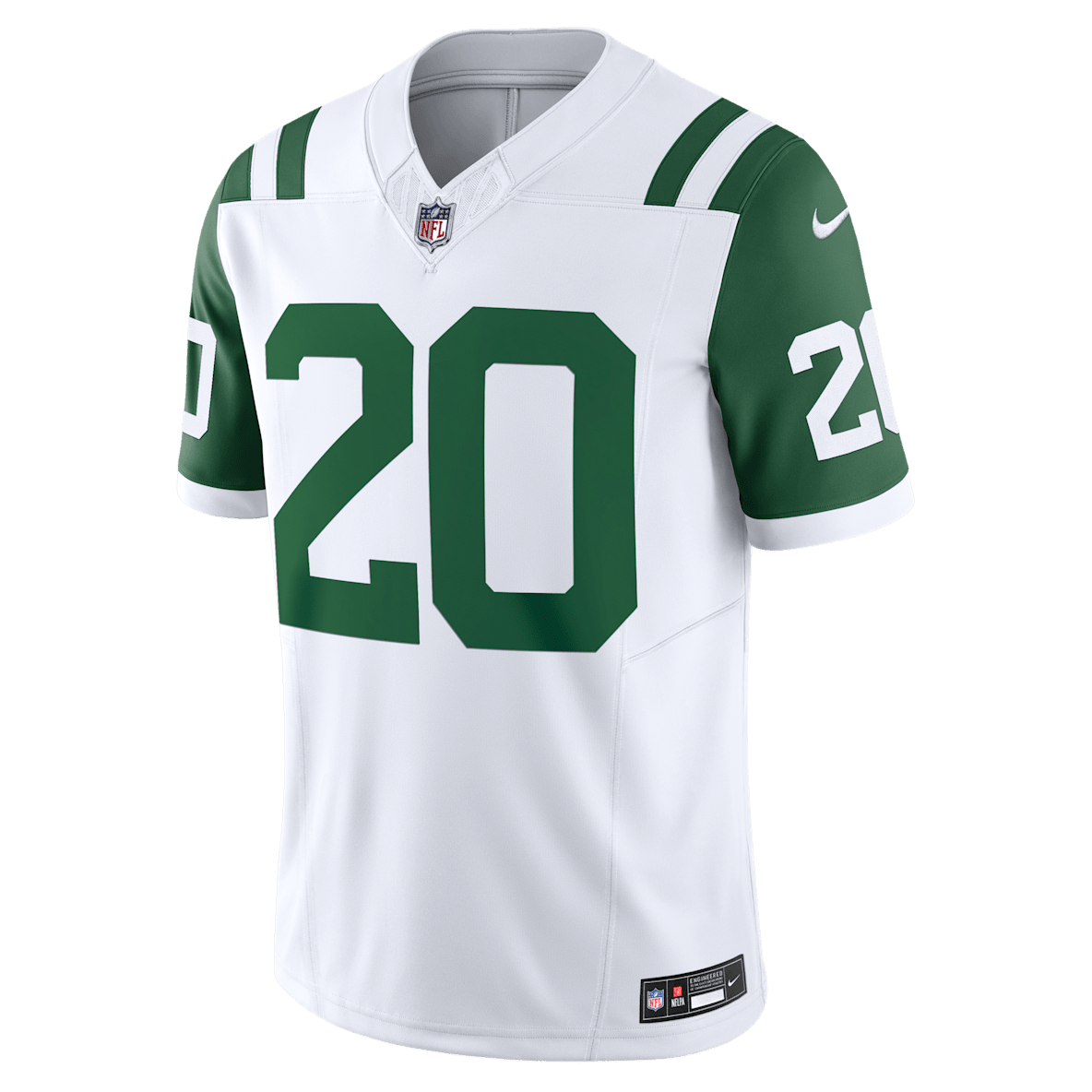 Breece Hall New York Jets Breece Hall New York Jets Jersey de fútbol americano Nike Dri-FIT de la NFL Limited para hombre