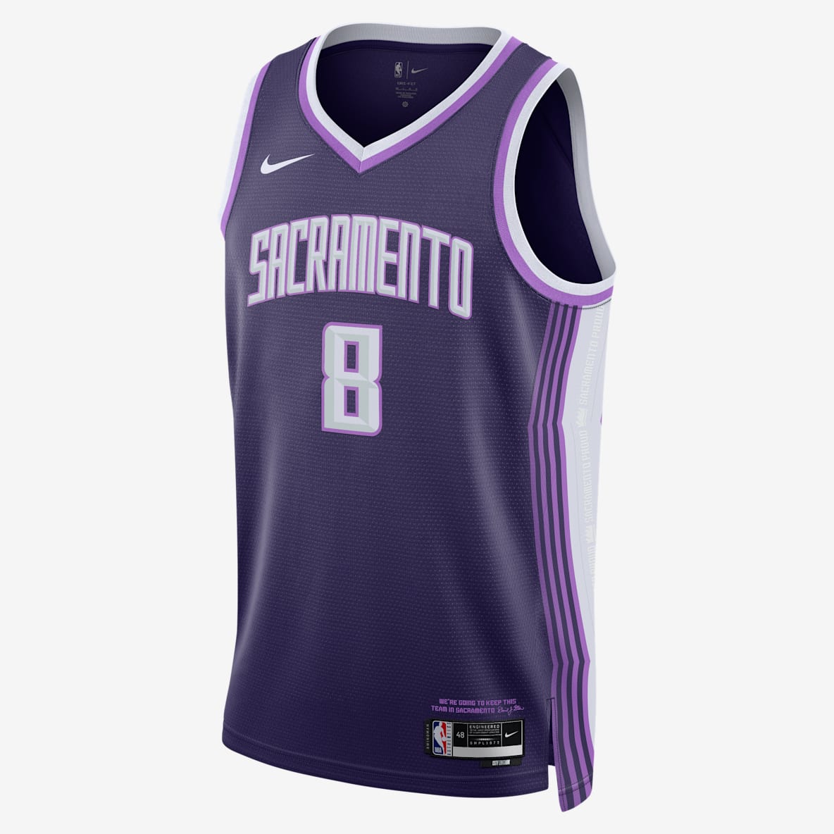 Zach LaVine Sacramento Kings City Edition Camiseta Nike NBA Swingman para hombre
