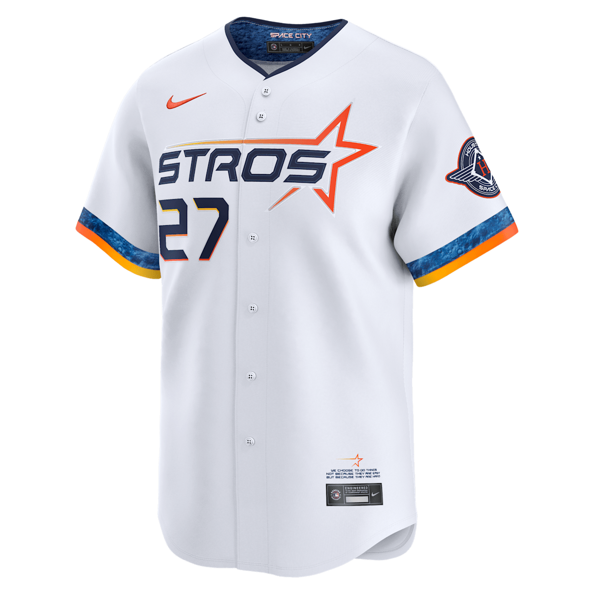 Jose Altuve Houston Astros City Connect Jose Altuve Houston Astros City Connect Men’s Nike Dri-FIT ADV MLB Limited Jersey