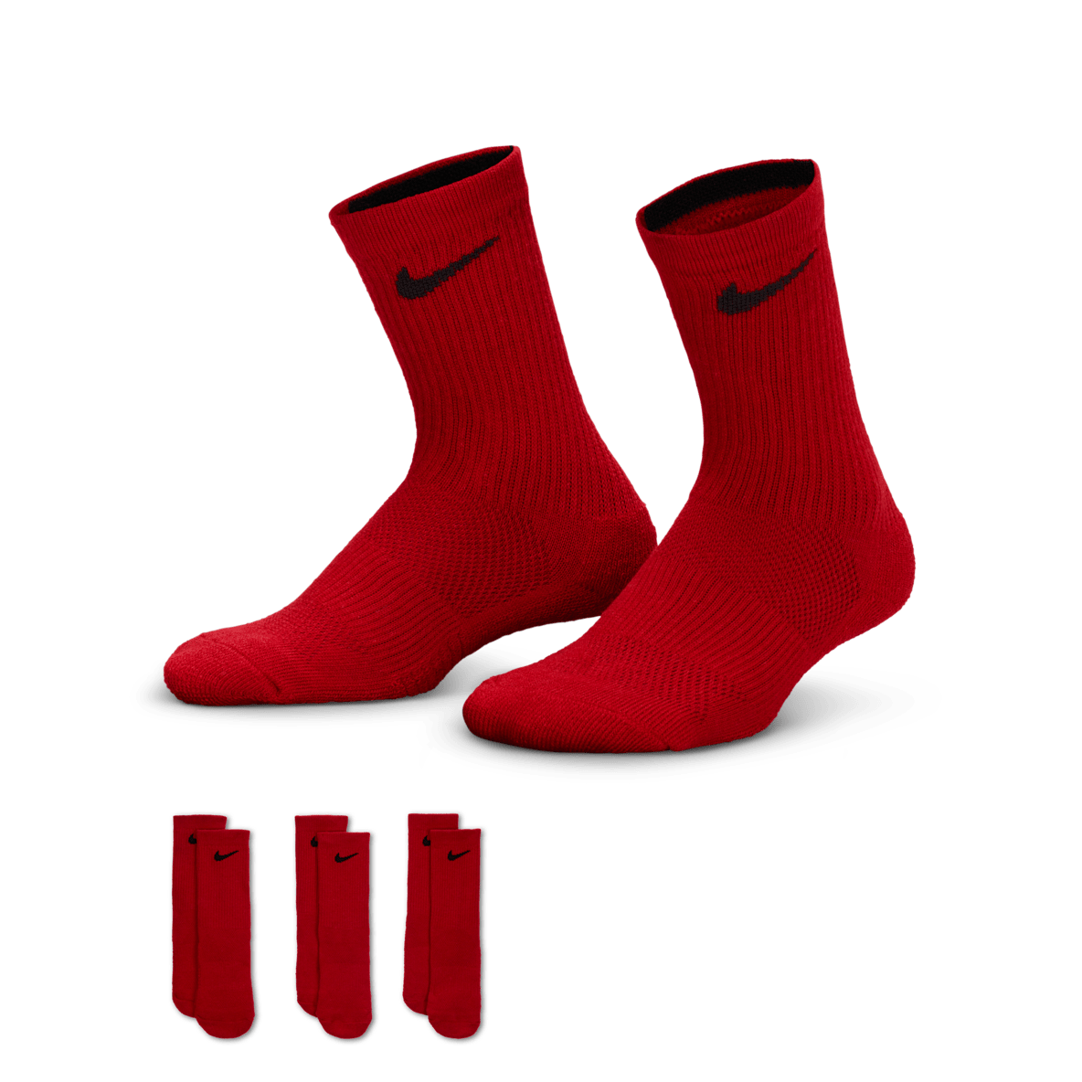Nike Dri-FIT Elite Little Kids' Crew Socks (3 Pairs)