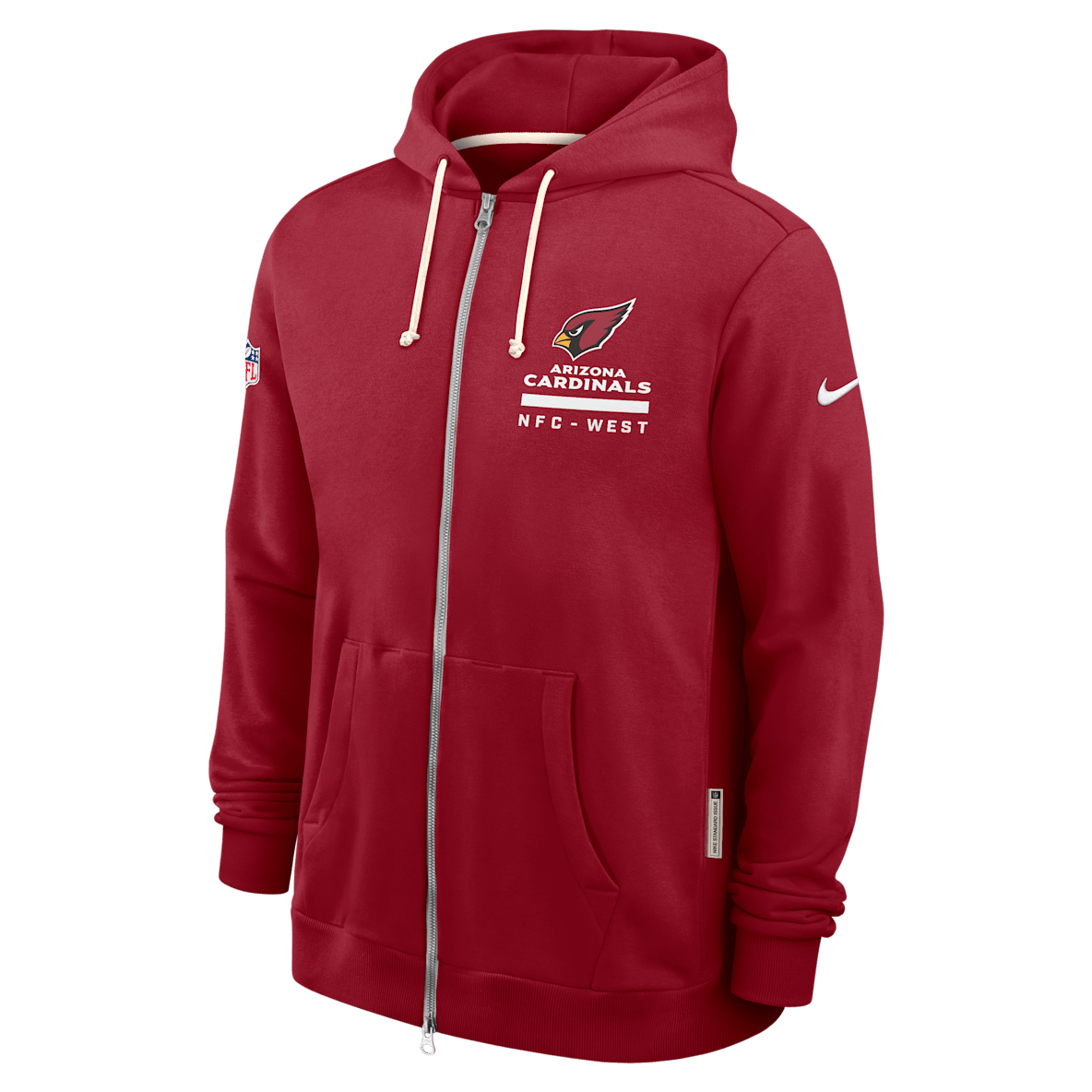 Arizona Cardinals Utility Player Sideline Arizona Cardinals Utility Player Sideline Men's Nike Dri-FIT NFL Full-Zip Hoodie