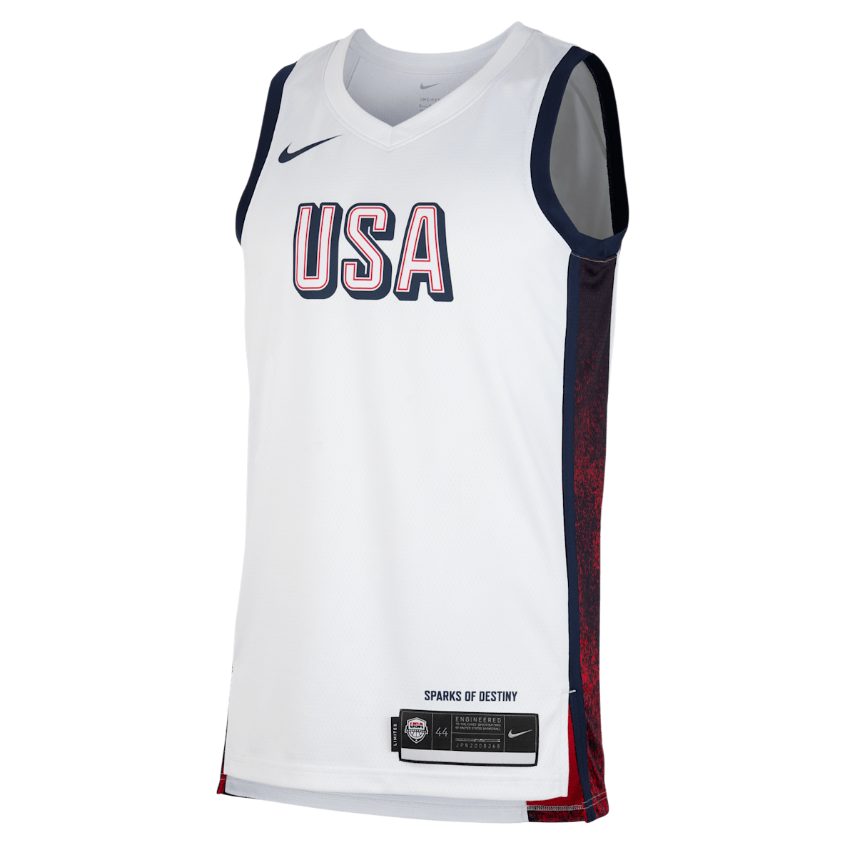 USAB Limited Home USAB Limited Home Men's Nike Basketball Jersey