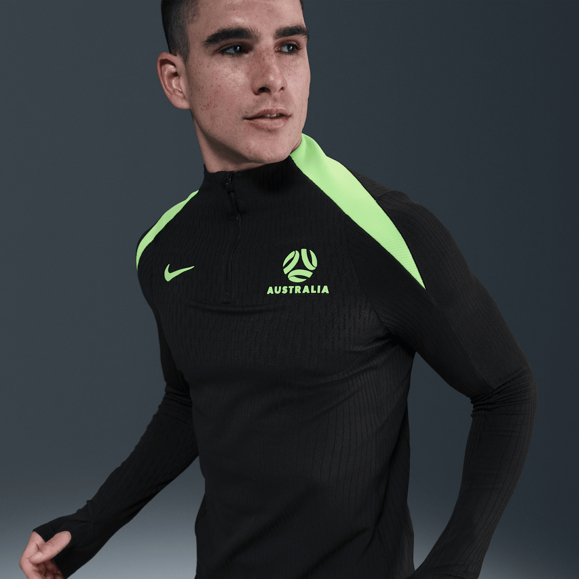 Australia Strike Elite Australia Strike Elite Maglia da calcio per allenamento in maglia Nike Dri-FIT ADV – Uomo