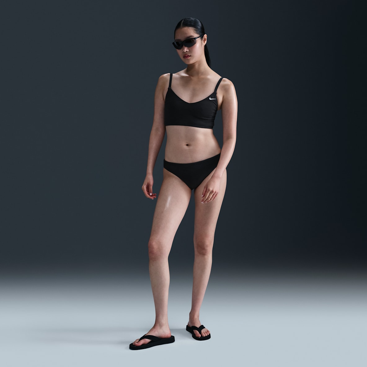 Nike Swim Water Texture Nike Swim Water Texture Prenda inferior de bikini Hipster para mujer