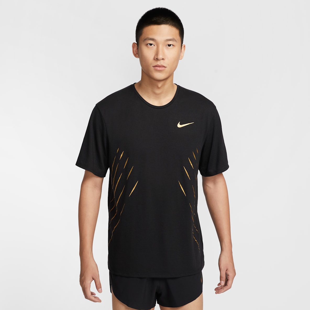 Nike x Jakob เสื้อวิ่งแขนสั้นผู้ชาย Dri-FIT