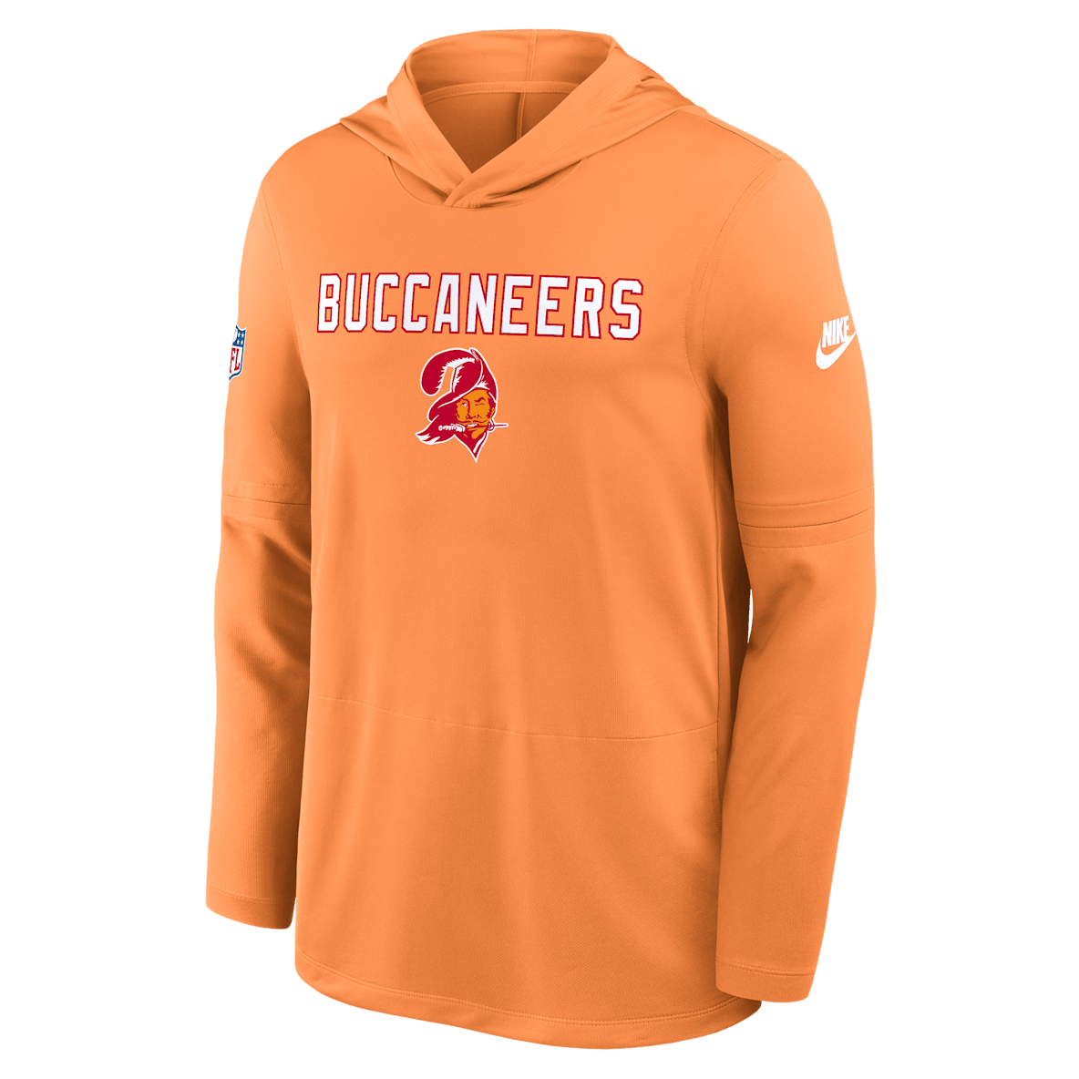 Tampa Bay Buccaneers Pass Accuracy Tampa Bay Buccaneers Pass Accuracy Men's Nike Dri-FIT NFL Long-Sleeve Hooded Top
