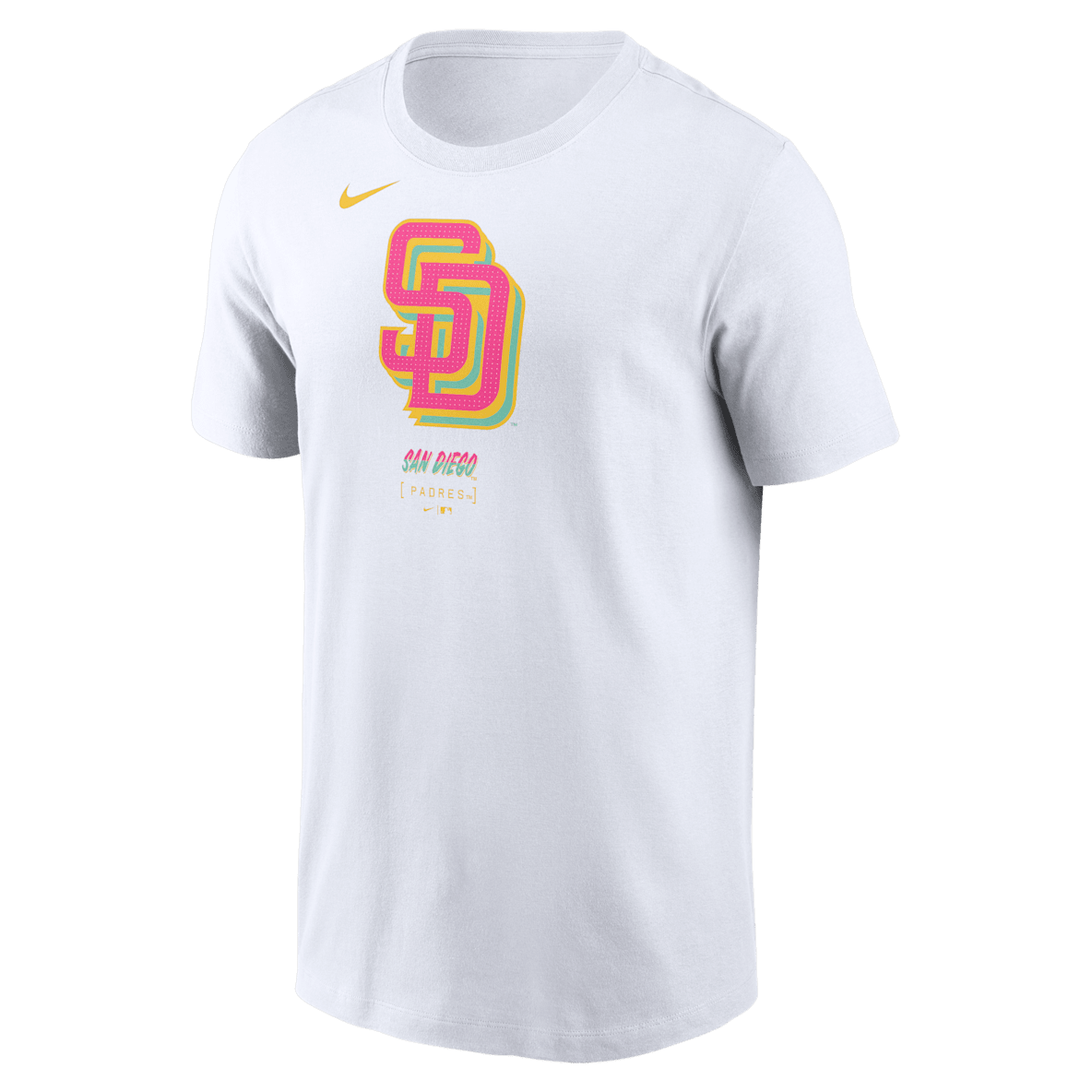 San Diego Padres City Connect Logo San Diego Padres City Connect Logo Men's Nike MLB T-Shirt