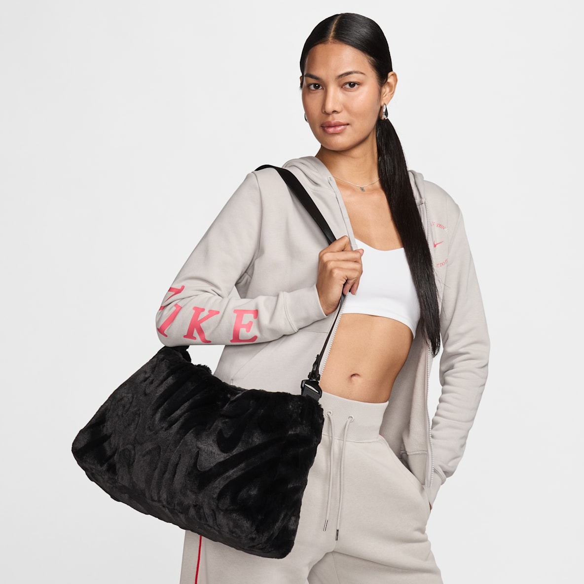 Nike Sportswear Nike Sportswear Borsa Tote in ecopelliccia (10 l)