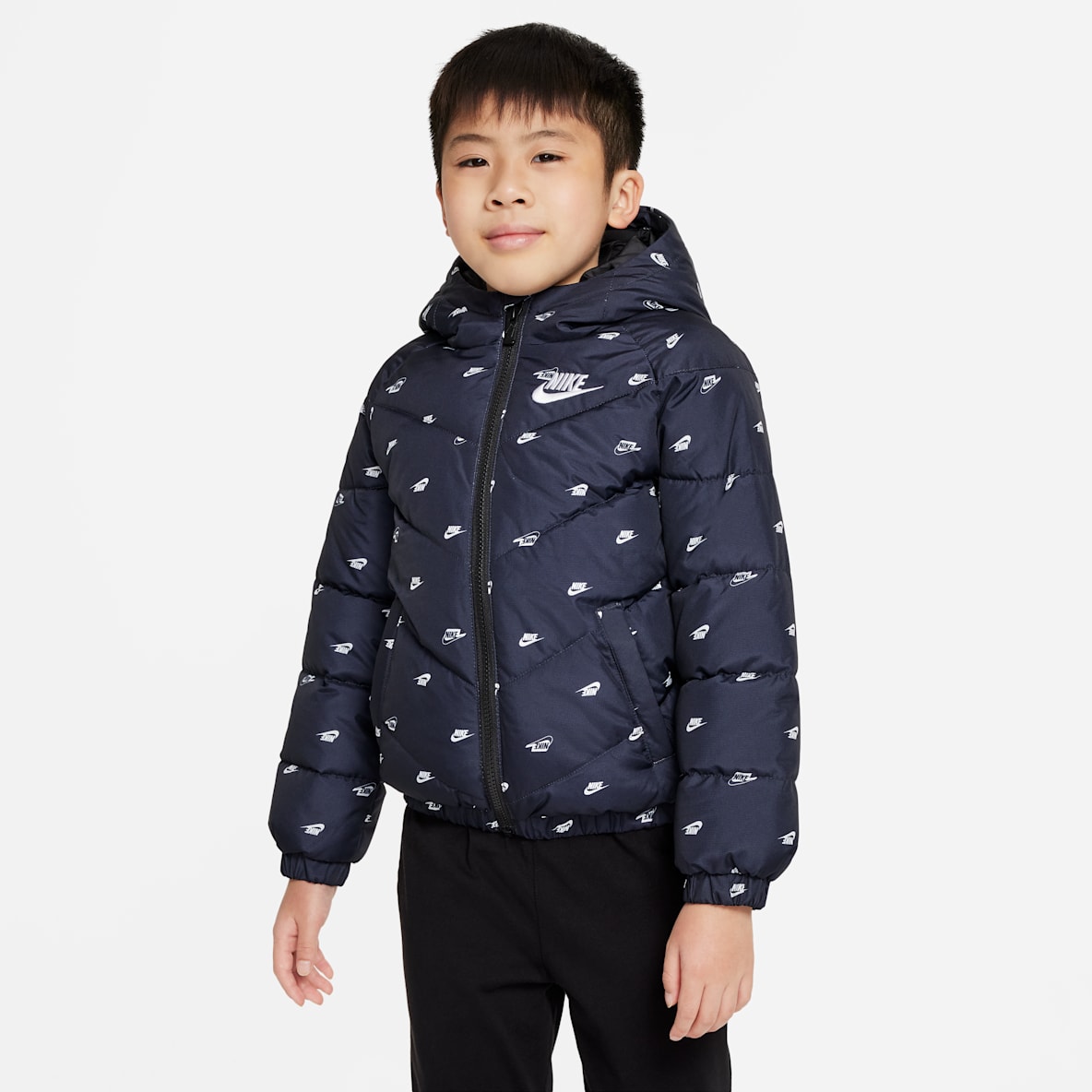 Nike Nike Younger Kids' Printed Hooded Jacket