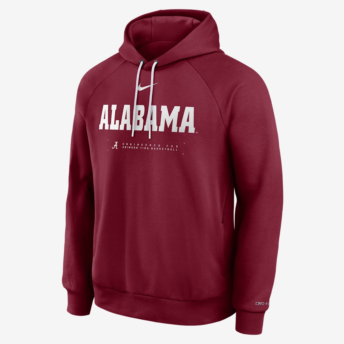 Alabama Courtside Basketball Practice Alabama Courtside Basketball Practice Men's Nike Dri-FIT Pullover Hoodie