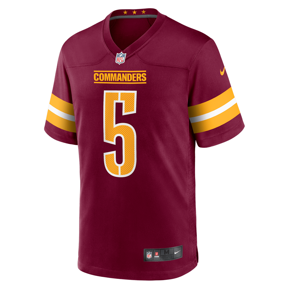 Jayden Daniels Washington Commanders Jayden Daniels Washington Commanders Men's Nike NFL Game Football Jersey