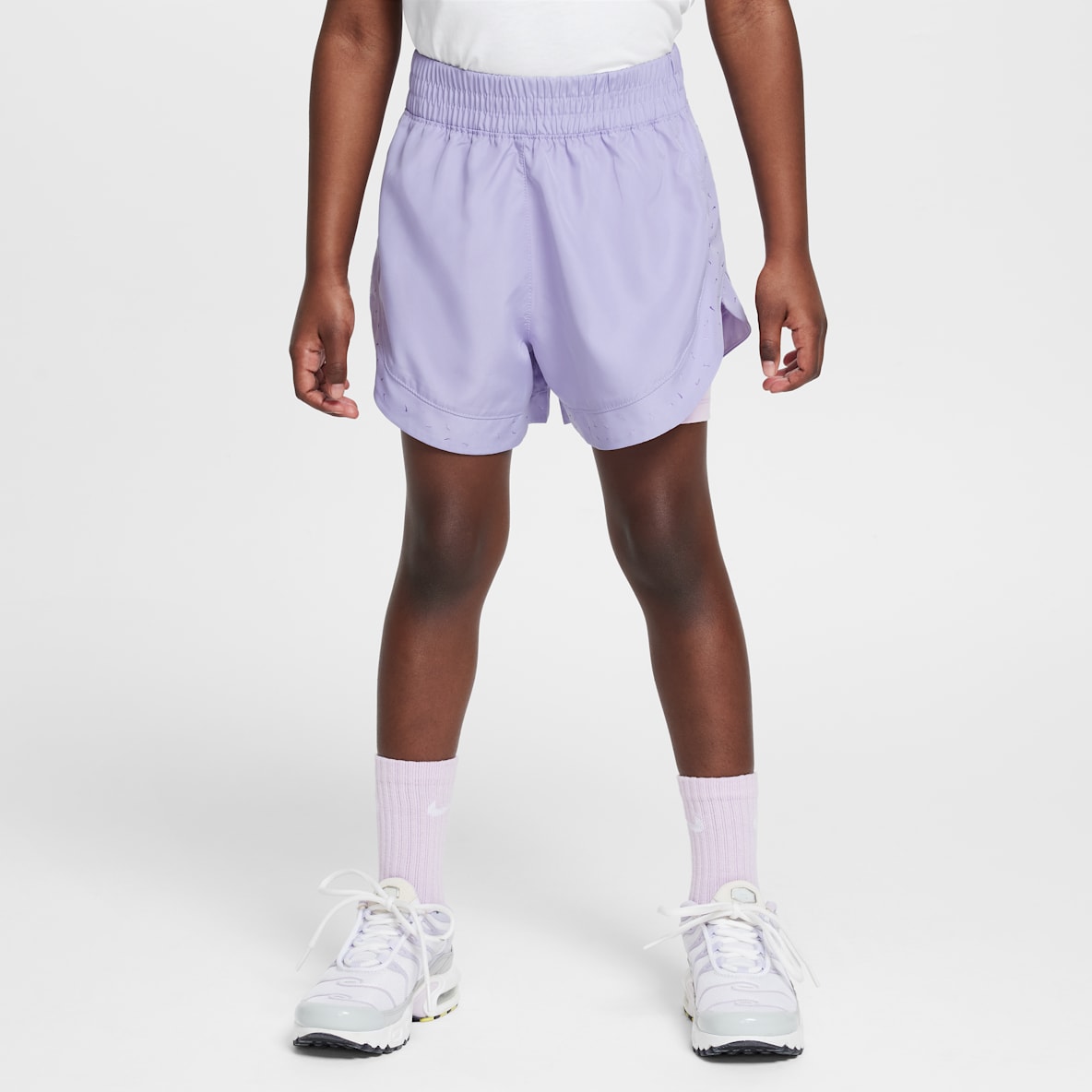 Nike Dri-FIT Sunny Swoosh Nike Dri-FIT Sunny Swoosh Little Kids' 2-Fer Shorts