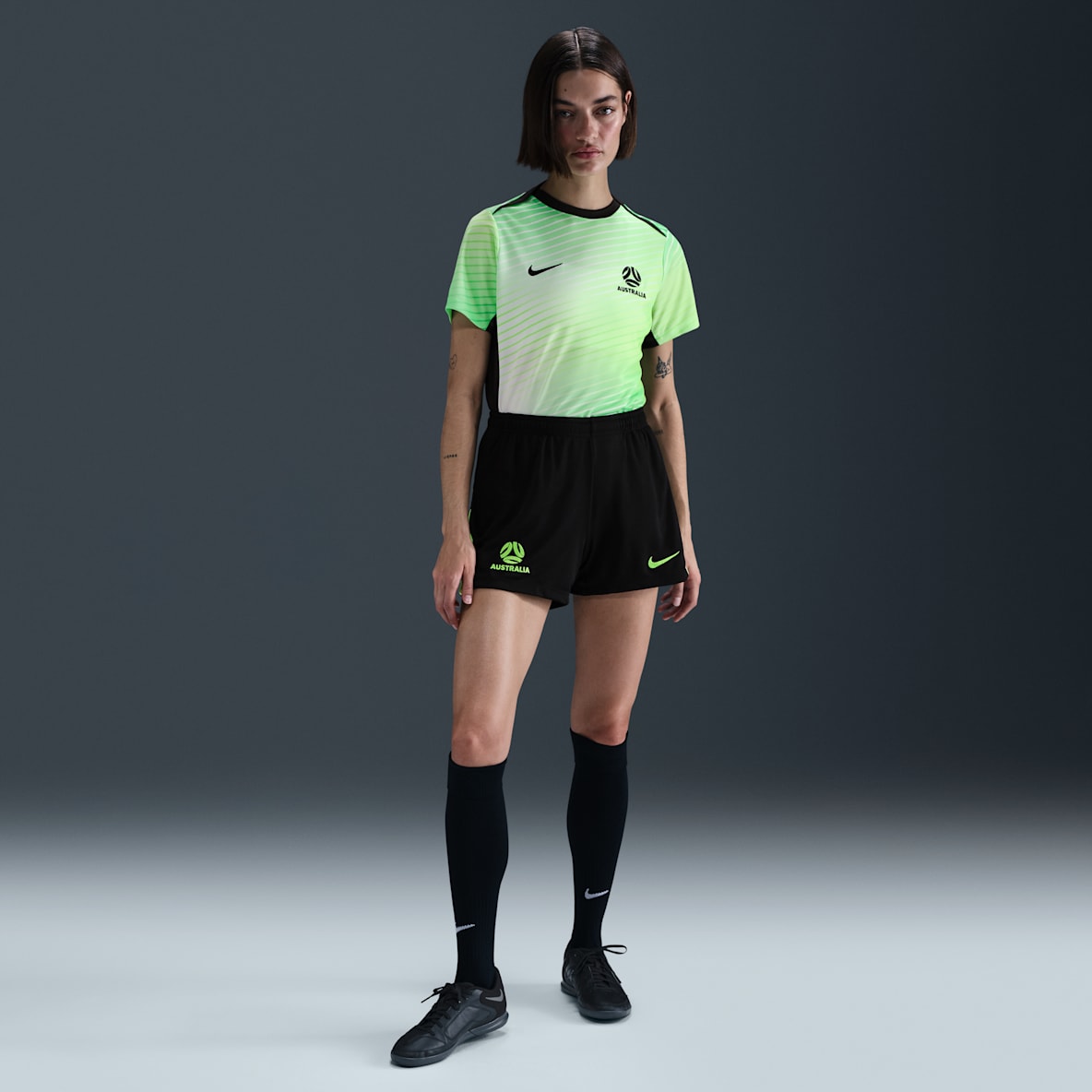 Australia Academy Pro Australia Academy Pro Women's Nike Dri-FIT Football Knit Shorts