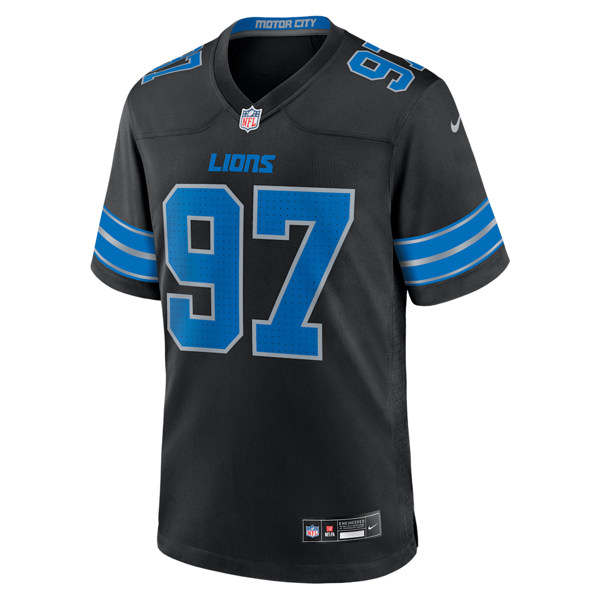 Aidan Hutchinson Detroit Lions Aidan Hutchinson Detroit Lions Men's Nike NFL Game Football Jersey