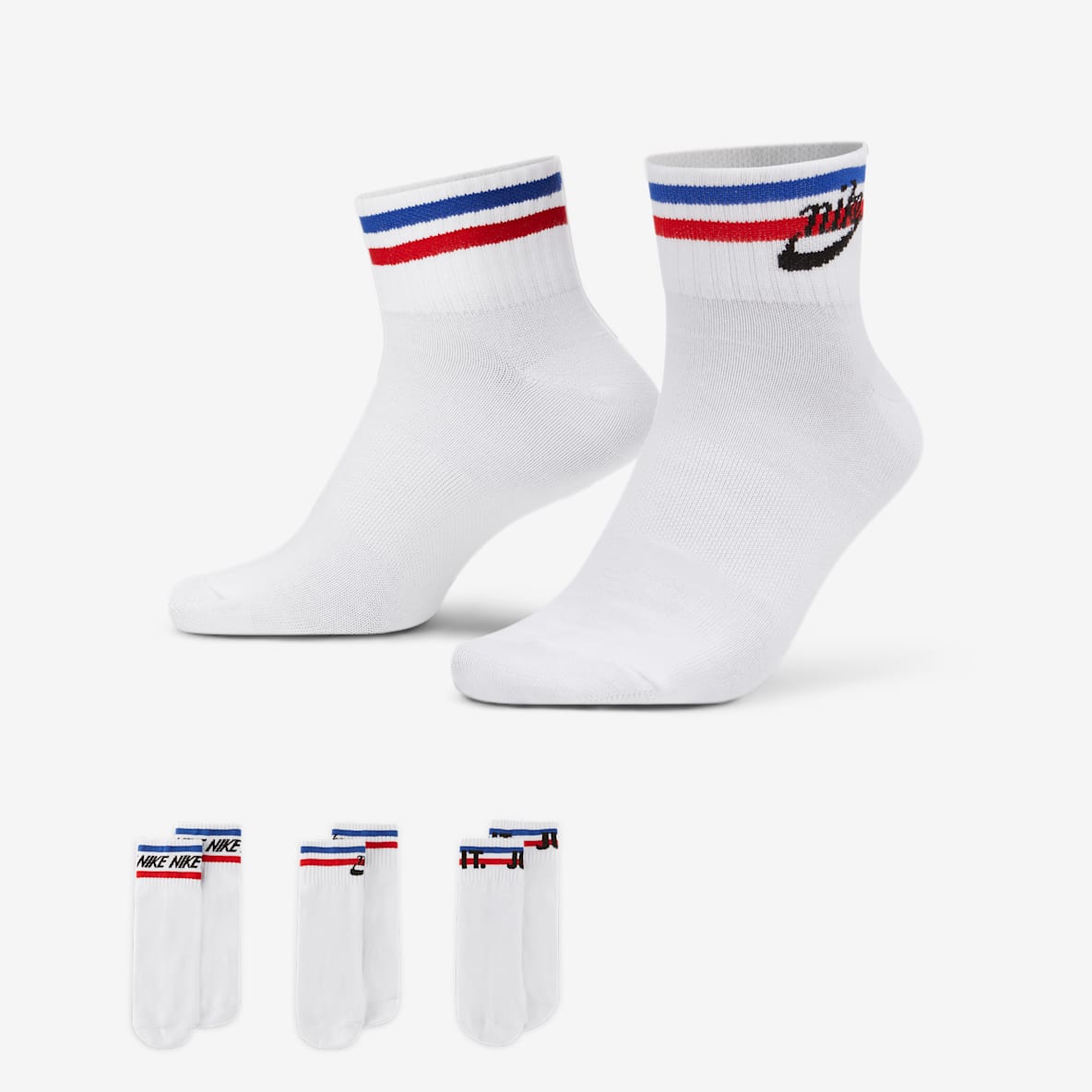 Nike Everyday Essential Ankle Socks (3 Pairs)