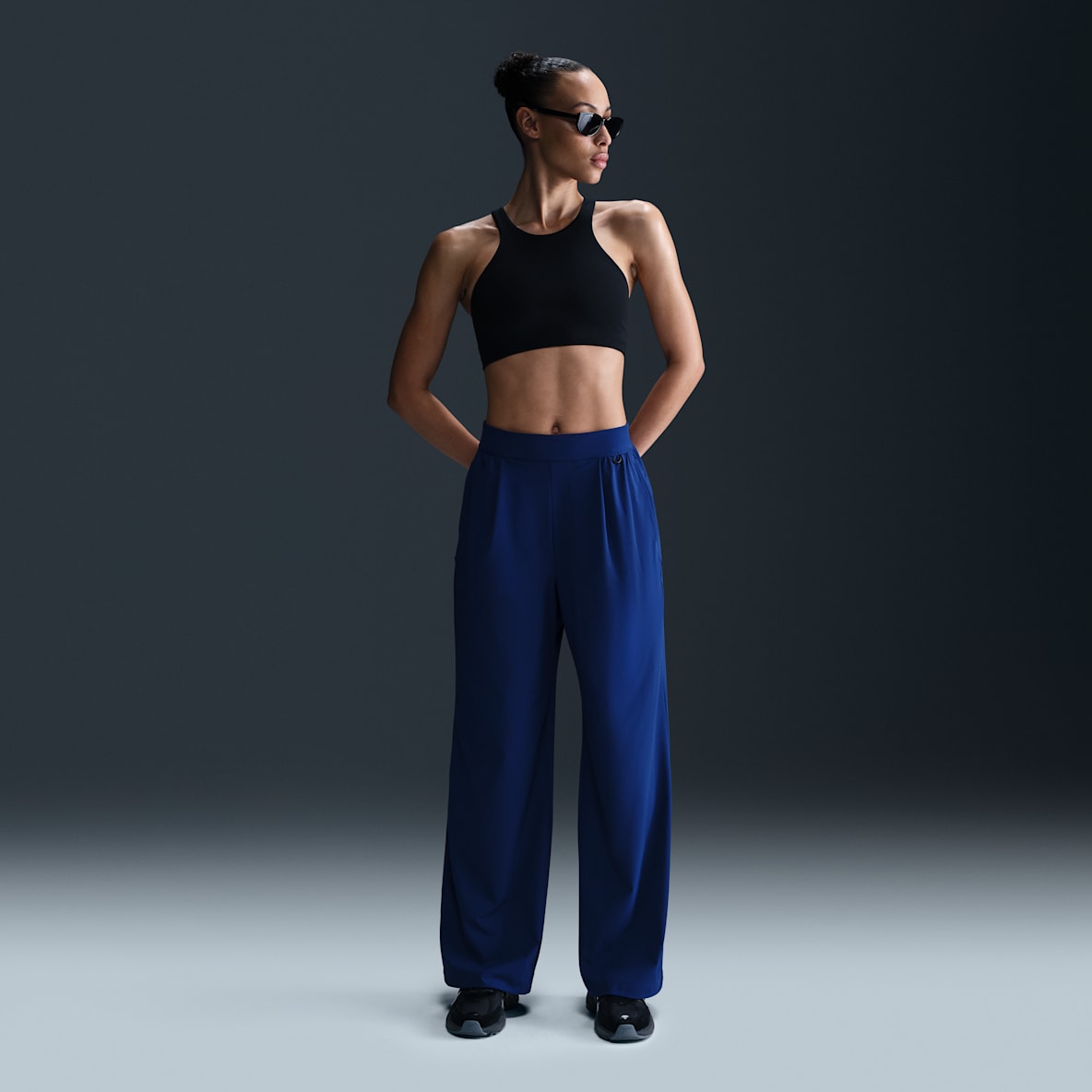 Nike 24.7 PerfectStretch Nike 24.7 PerfectStretch Women's Dri-FIT High-Waisted Loose Wide-Leg Trousers