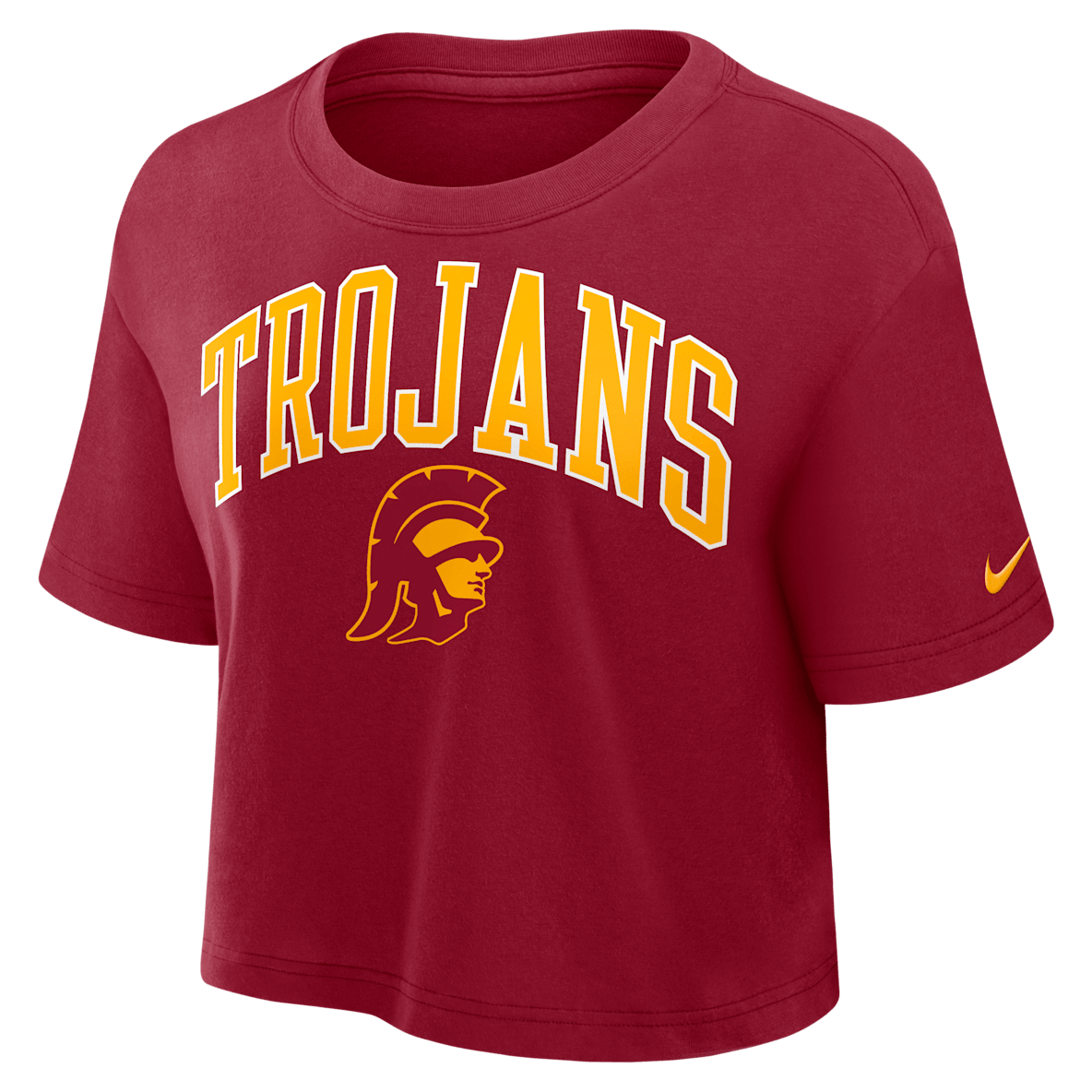 USC Athletic Prep Arch USC Athletic Prep Arch Women's Nike Dri-FIT College Cropped T-Shirt
